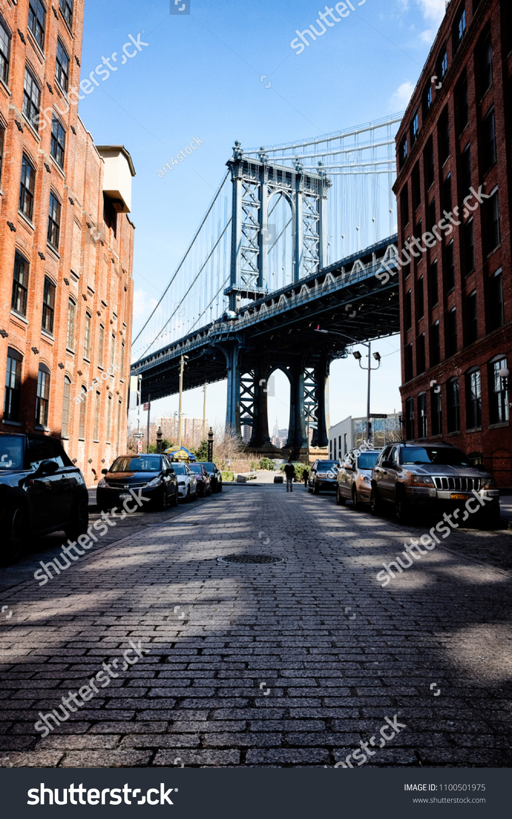 New York Usa April 11 Bridge Stock Photo Edit Now 1100501975