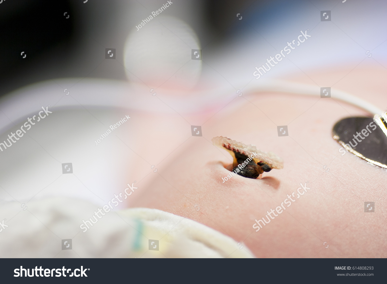 Newborn Baby Girl Belly Button Close Stock Photo 614808293 | Shutterstock