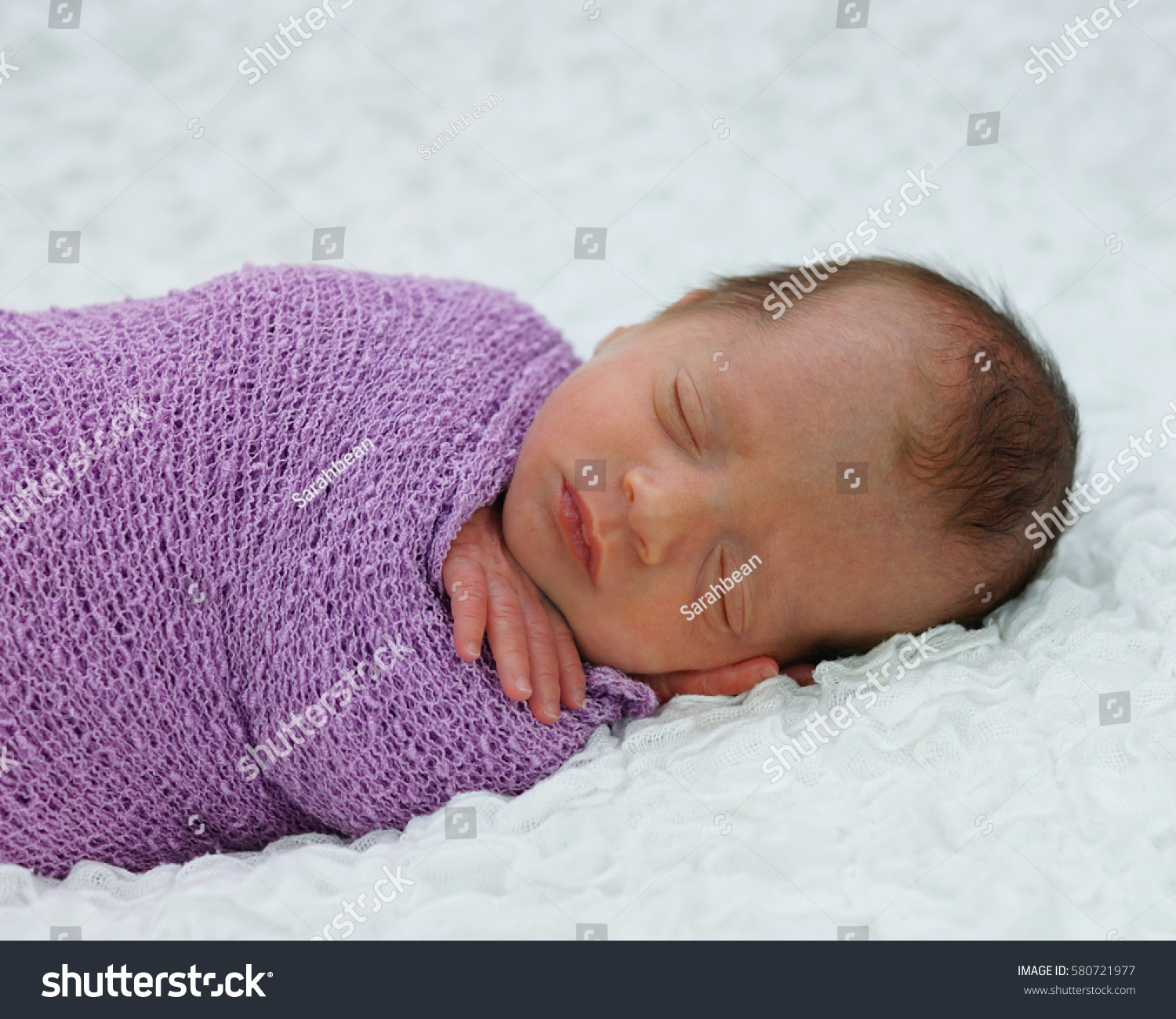 purple swaddle