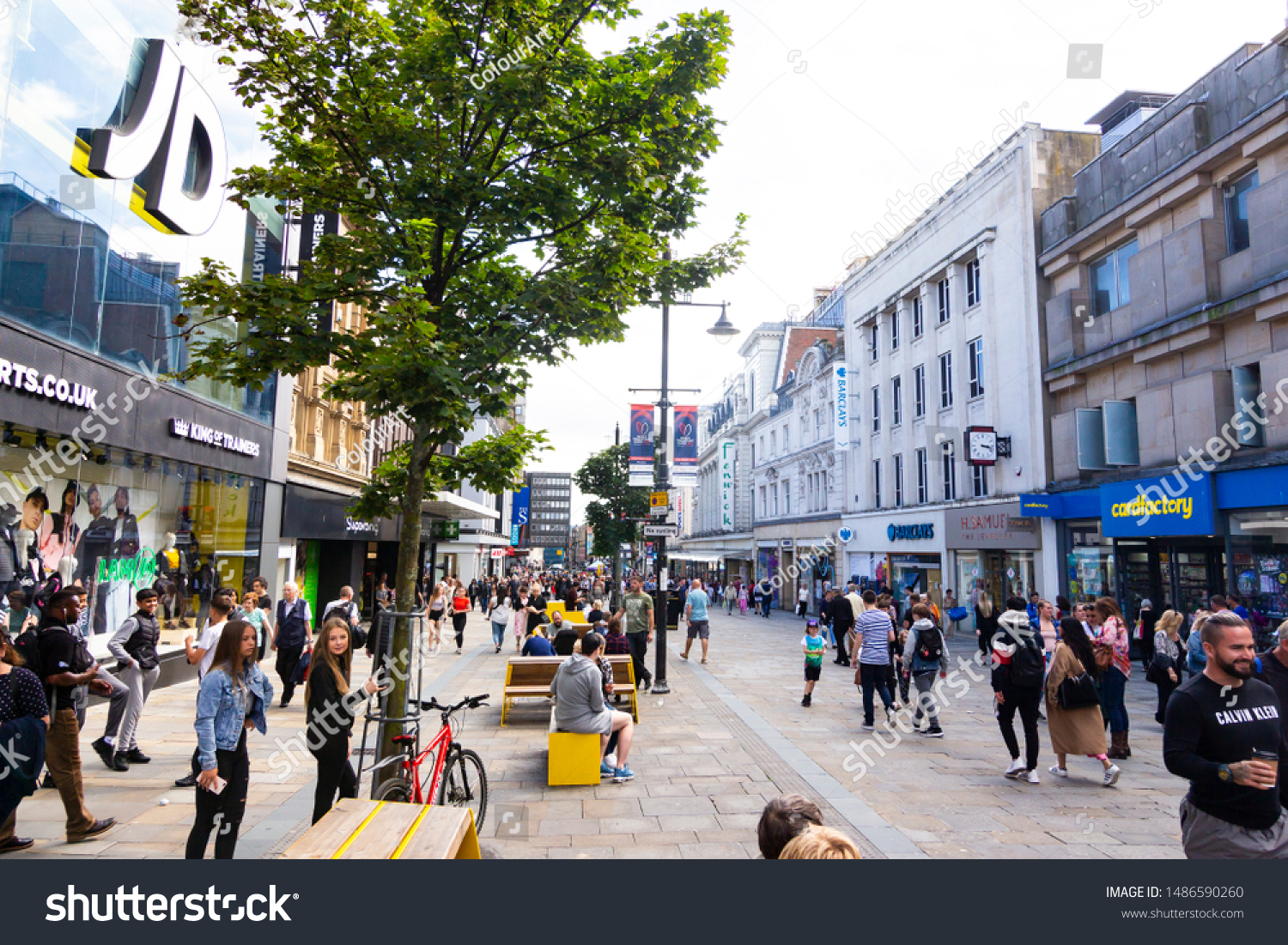 Newcastle Upon Tyne England August 23ed Stock Photo Edit Now