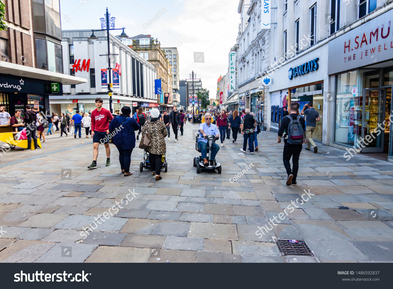 Newcastle Upon Tyne England August 23rd Stock Photo Edit Now