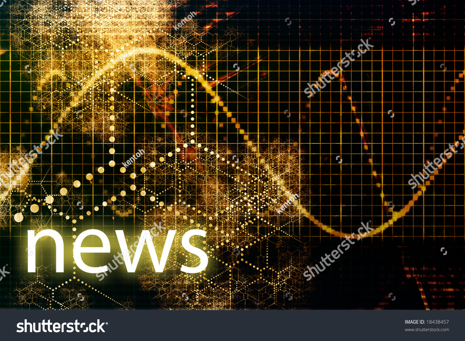 News Abstract Business Concept Wallpaper Presentation Stock