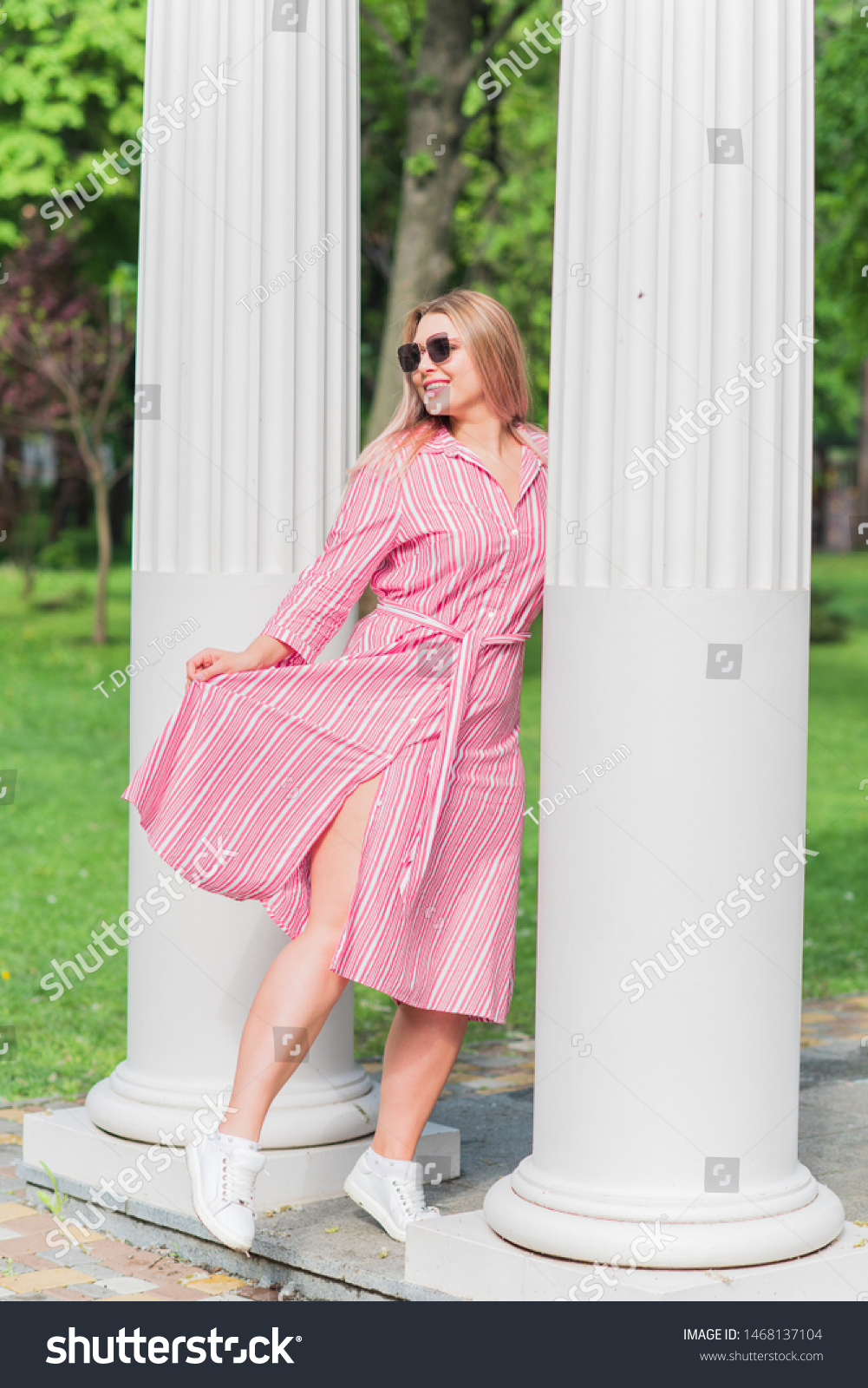 Nice American Girl Next Door Cotton Stock Photo Edit Now