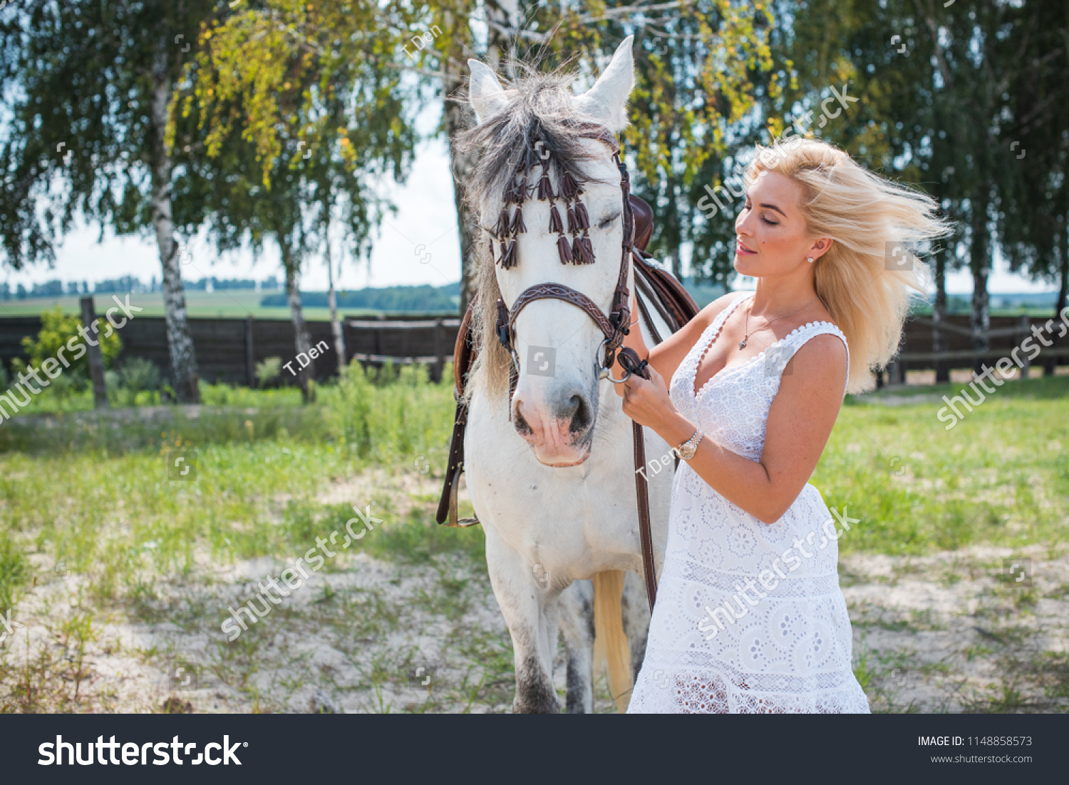 american girl white horse