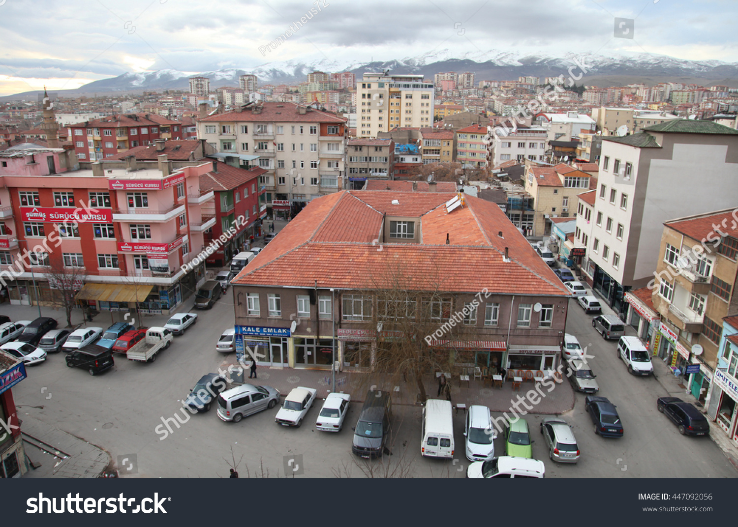 nigde turkey january 31 nigde city stock photo edit now 447092056