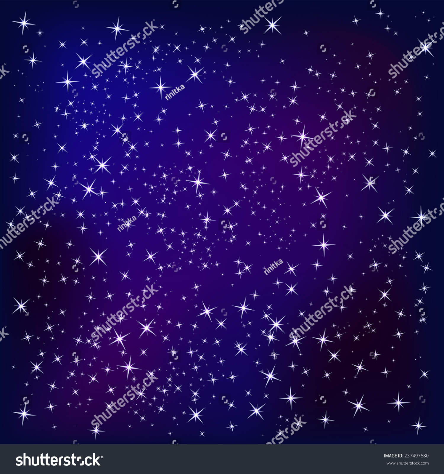 Night Sky Background With Many Small Stars Stock Photo 237497680 ...