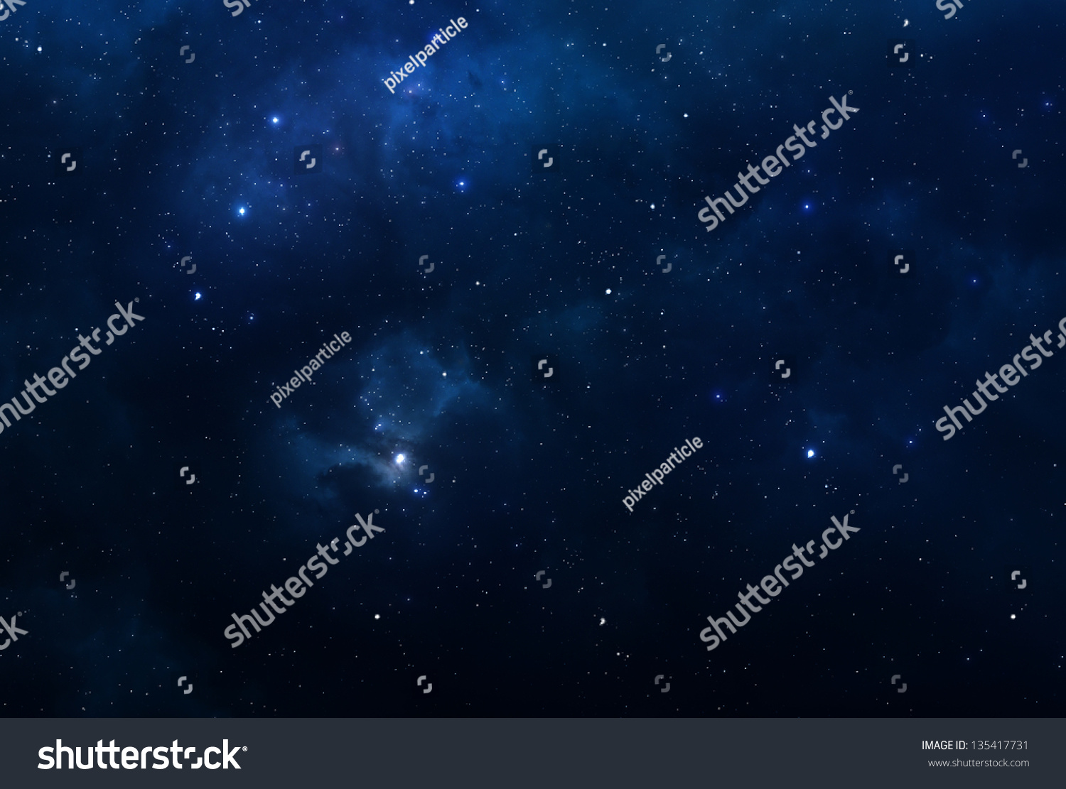 Night Sky - Universe Filled With Stars, Nebula And Galaxy Stock Photo ...
