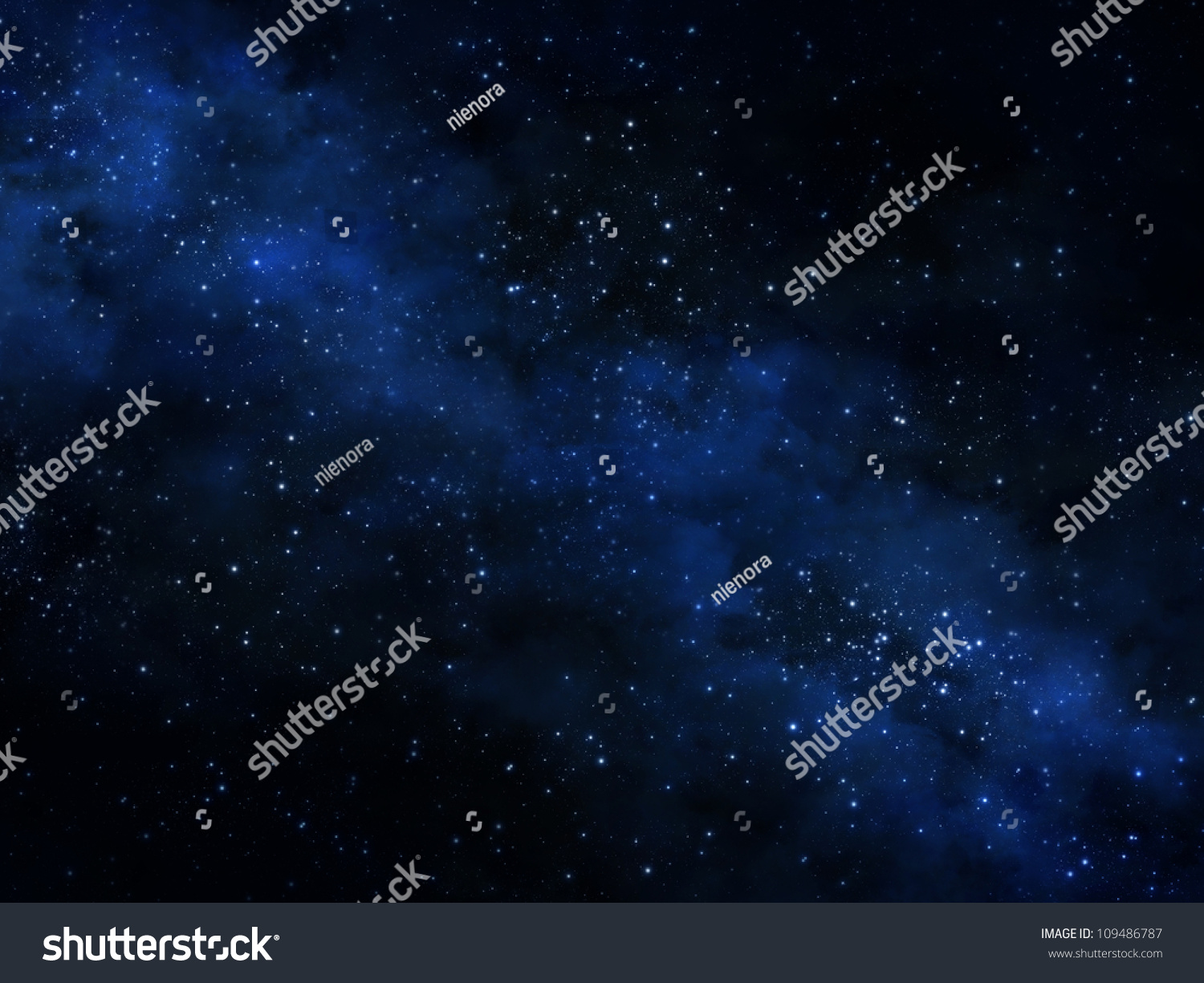 Night Sky With Stars Stock Photo 109486787 : Shutterstock