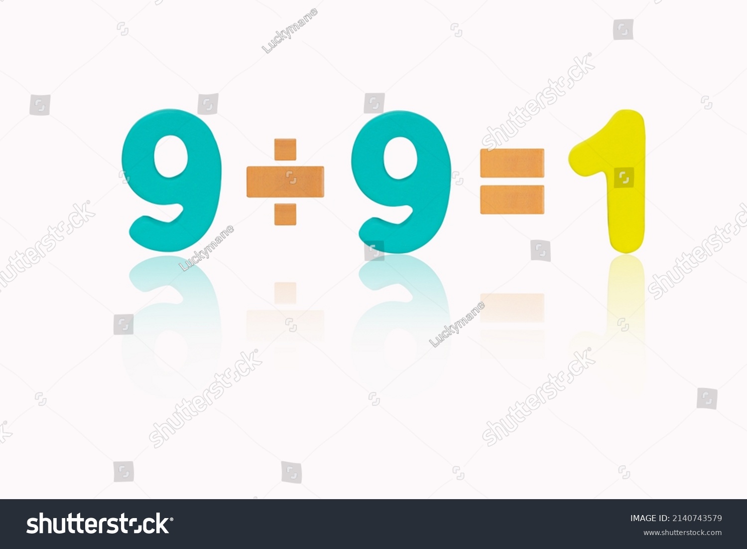 nine-divided-nine-equals-one-isolated-stock-photo-2140743579-shutterstock