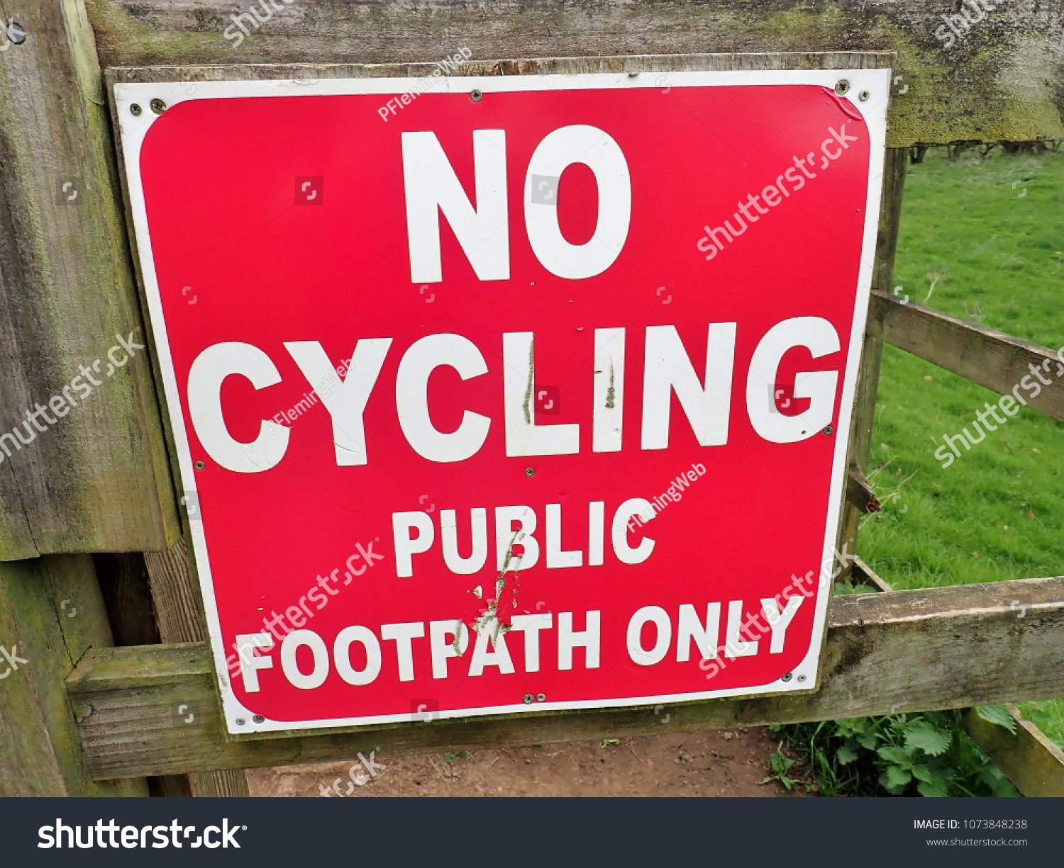 cycling on public footpaths