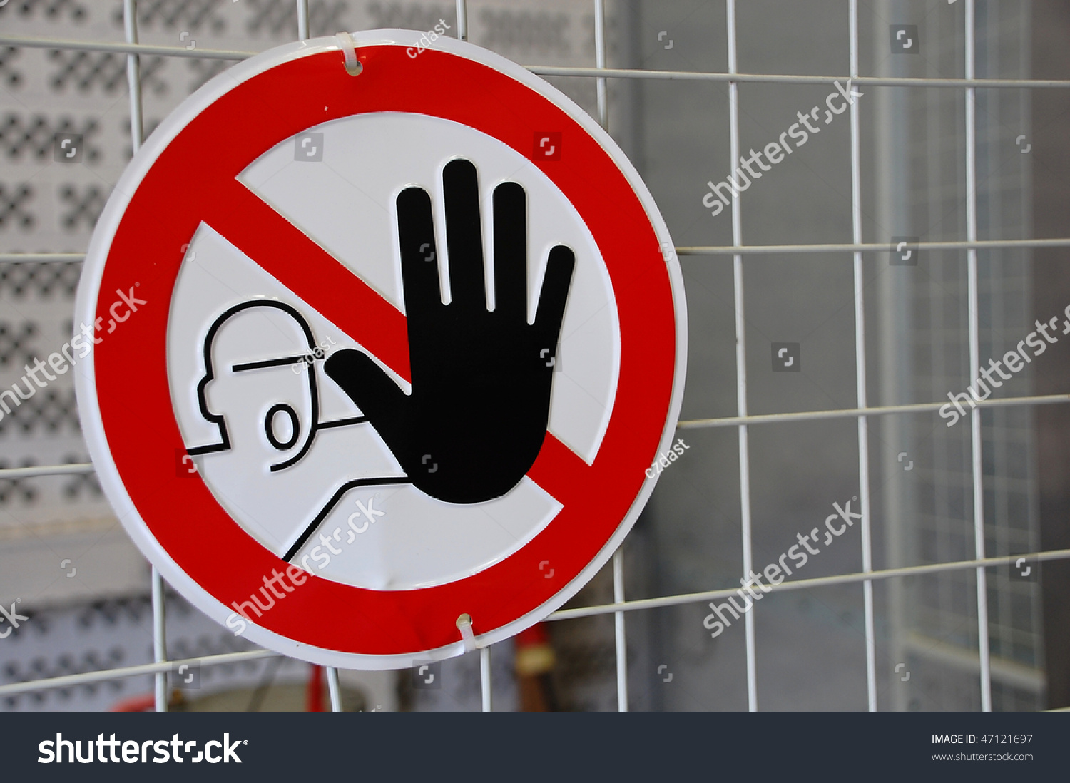 No Entry Sign European Style Made Stock Photo 47121697 - Shutterstock