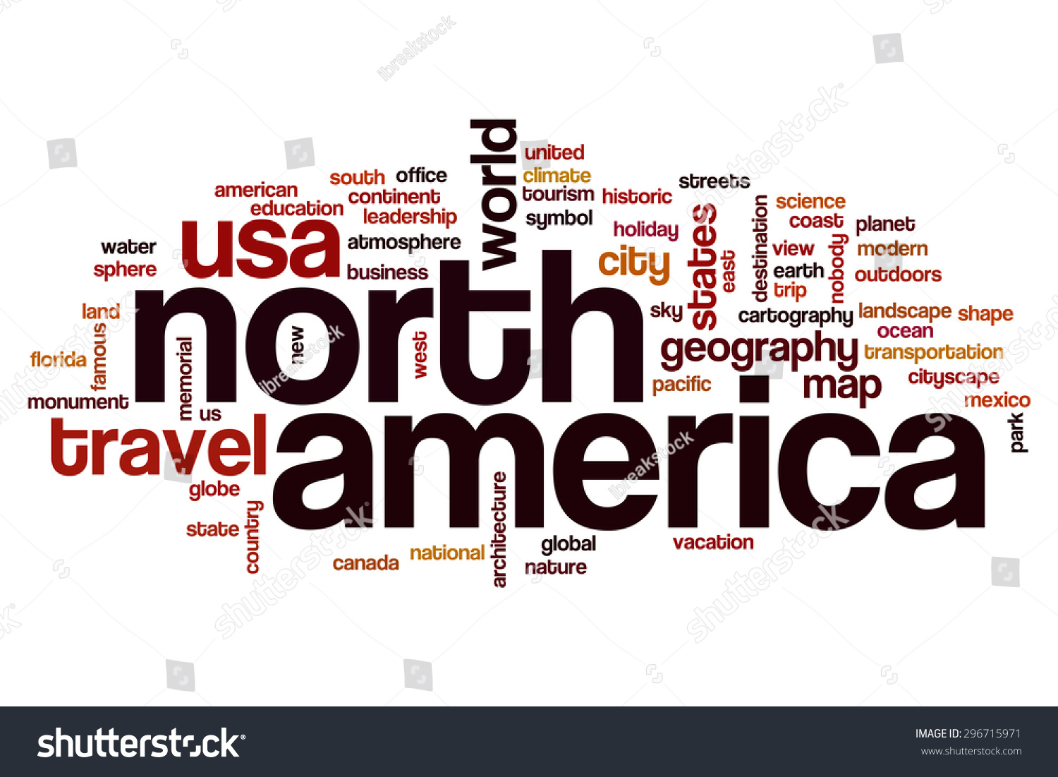 north-america-word-cloud-stock-illustration-296715971