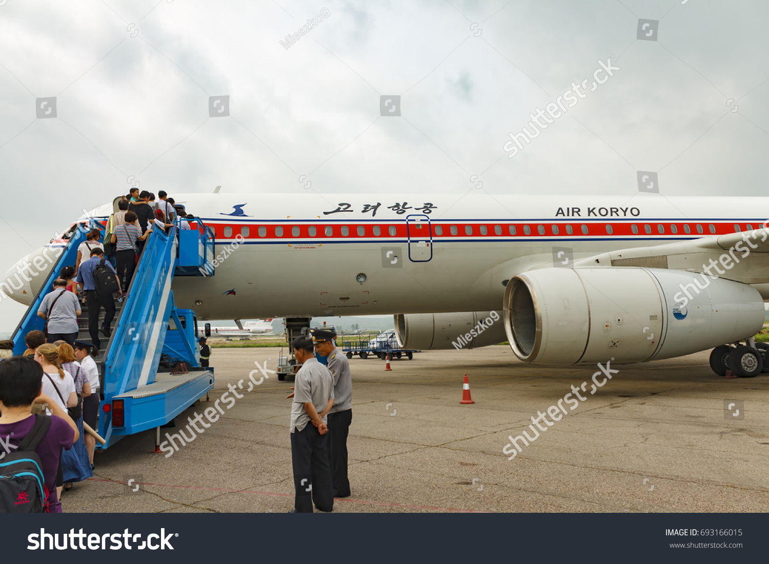 North Korea Pyongyang July Air Koryo Stock Photo Edit Now