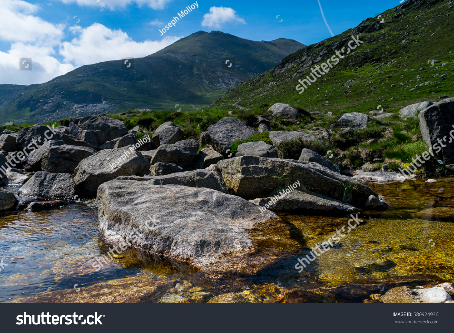 Northern Ireland Landscape Mourne Mountains Stock Photo Edit Now