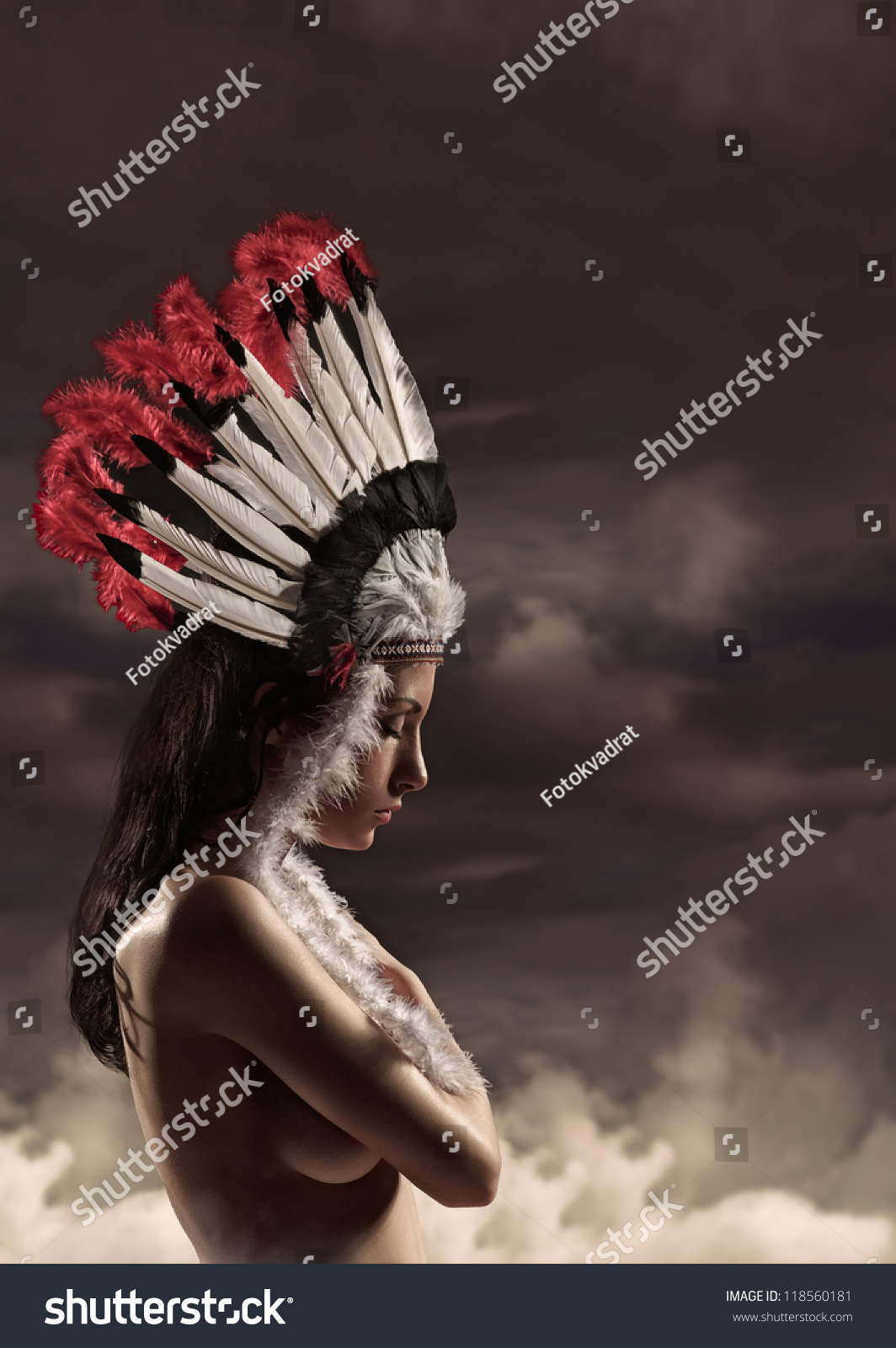 1064px x 1600px - Nude American Indian Girl Pocahontas Stock Photo (Edit Now ...