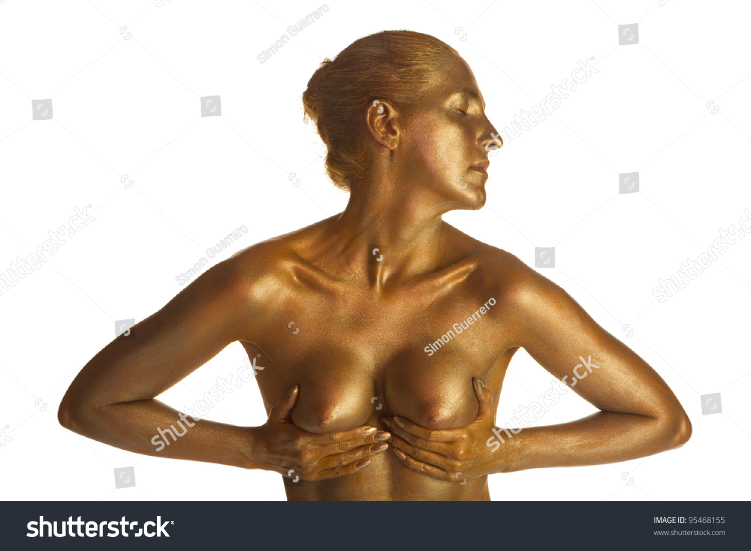 Nude Girl Body Paint