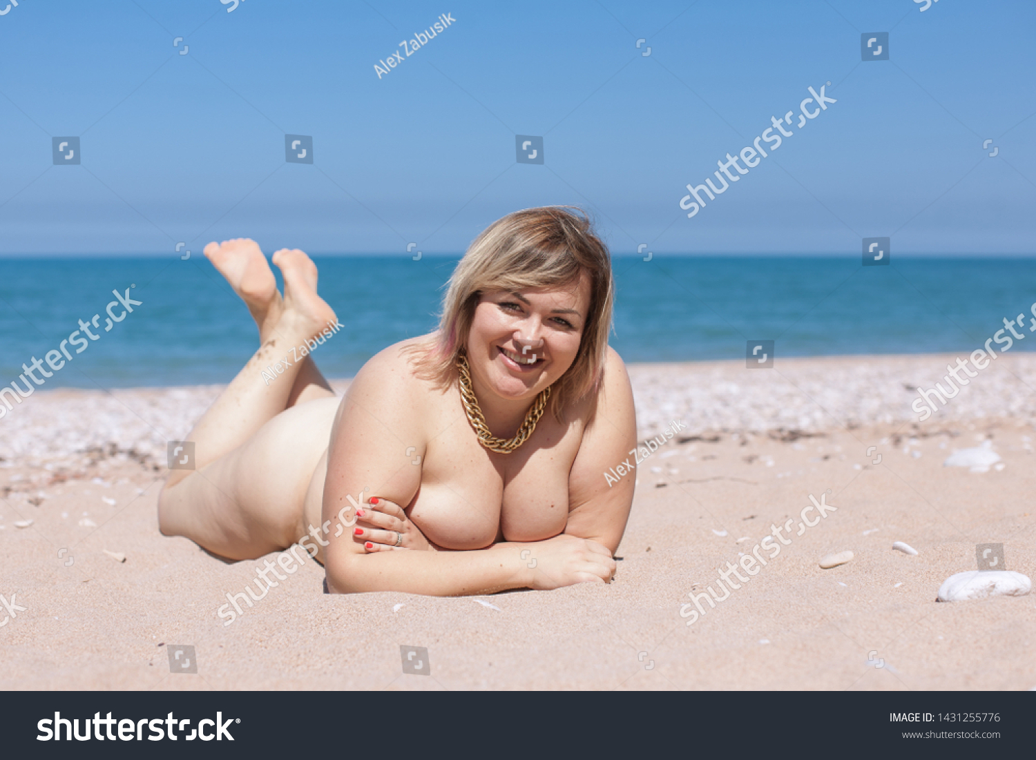fat wife naked beach