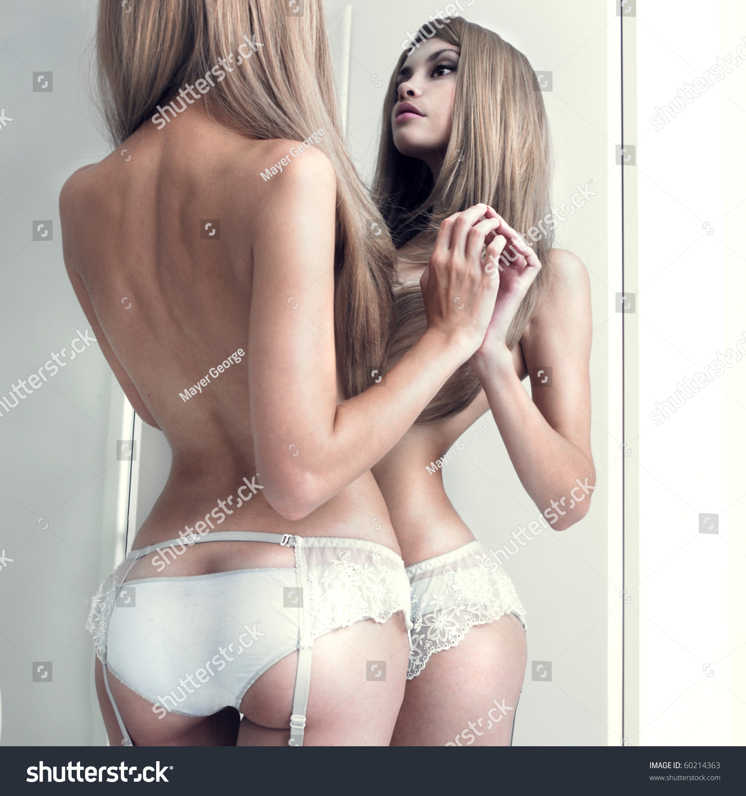 Nude Teen In The Mirror 83