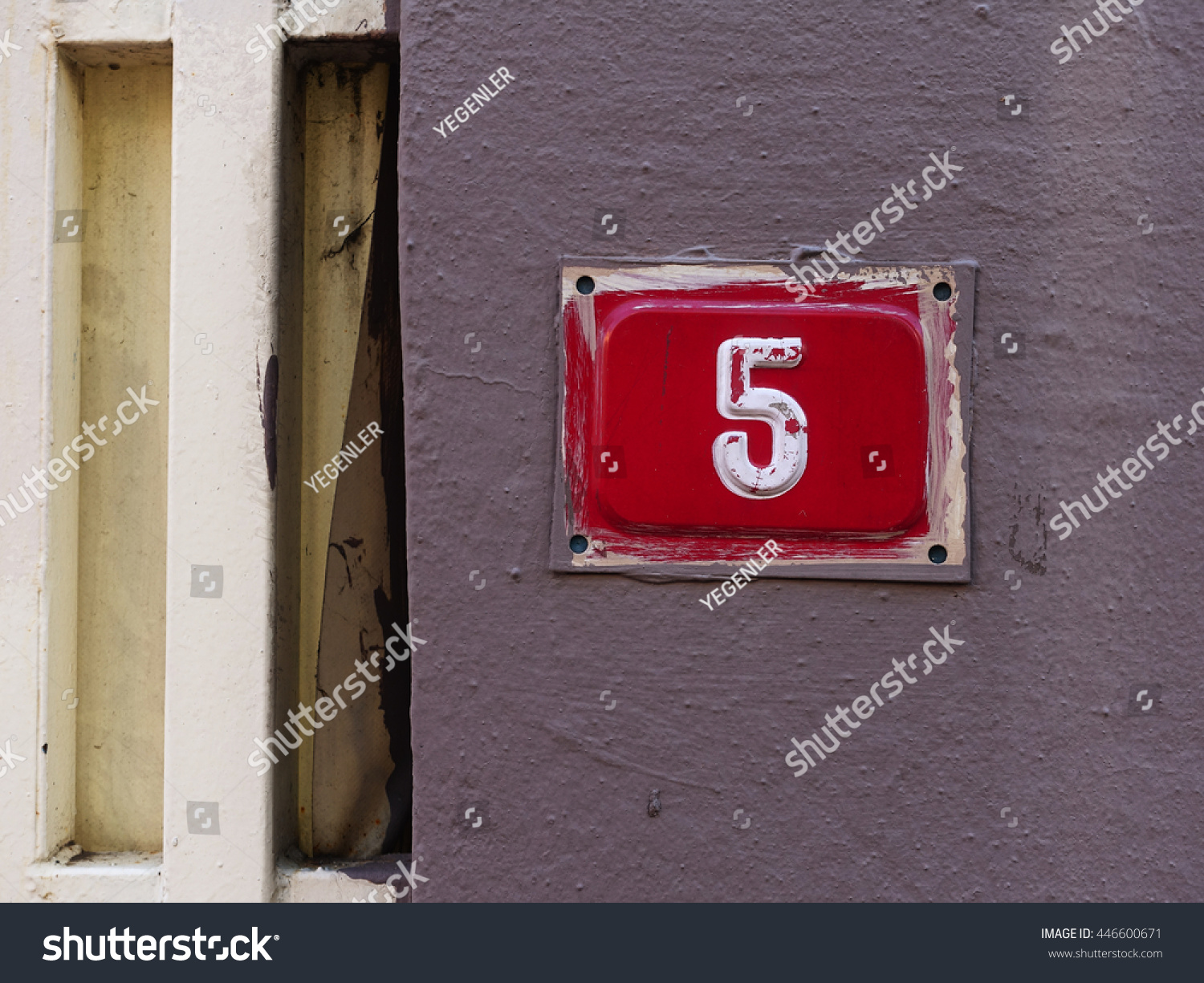 Number 5 Stock Photo 446600671 : Shutterstock