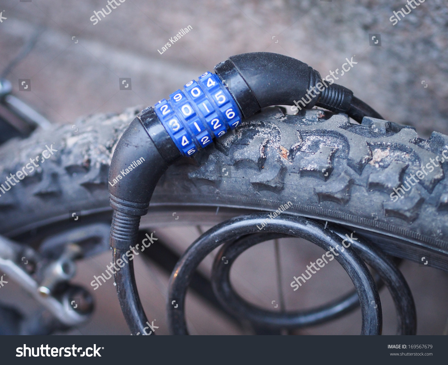 bike number lock