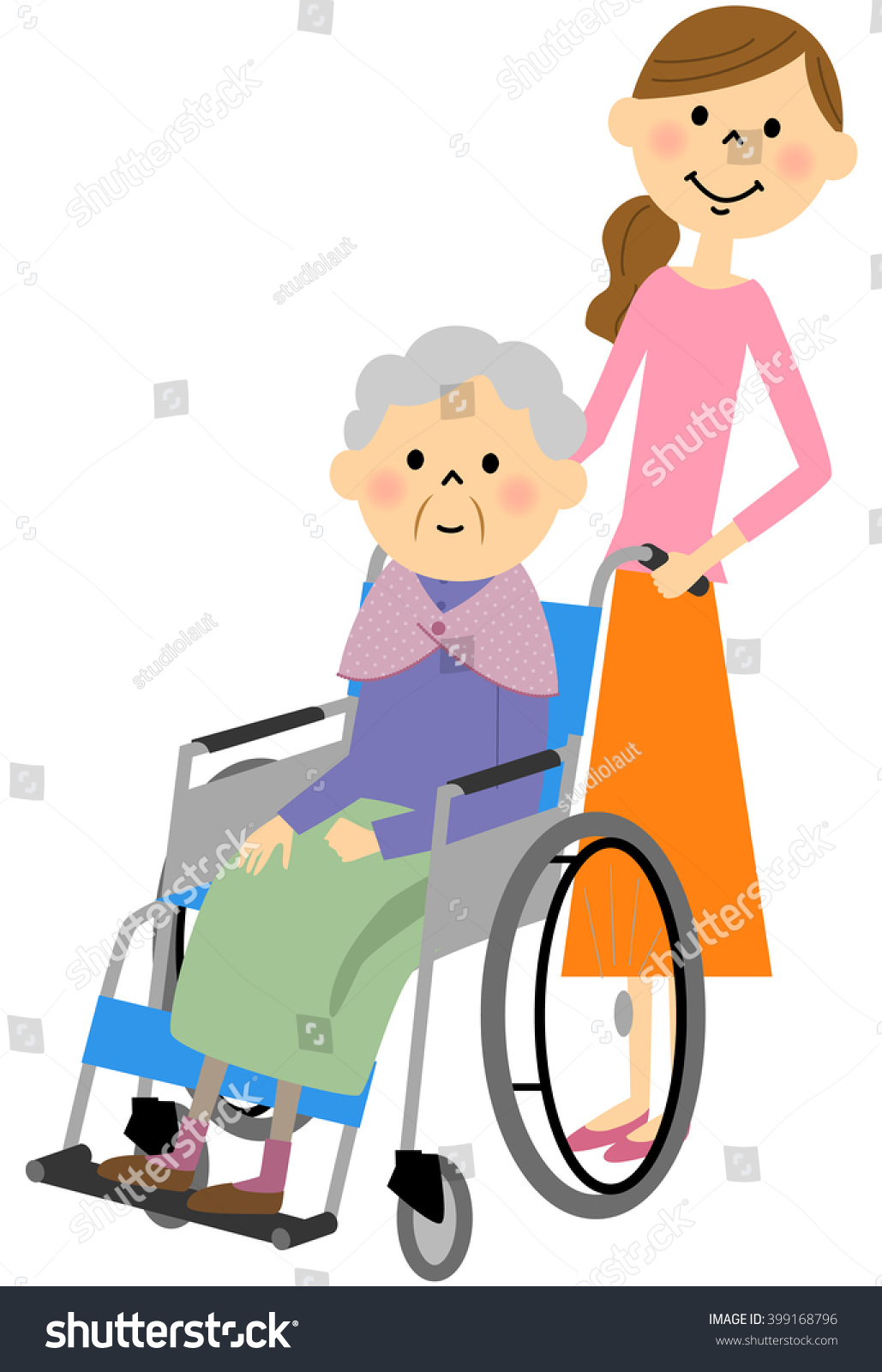 Nursing Care Stock Illustration 399168796 - Shutterstock