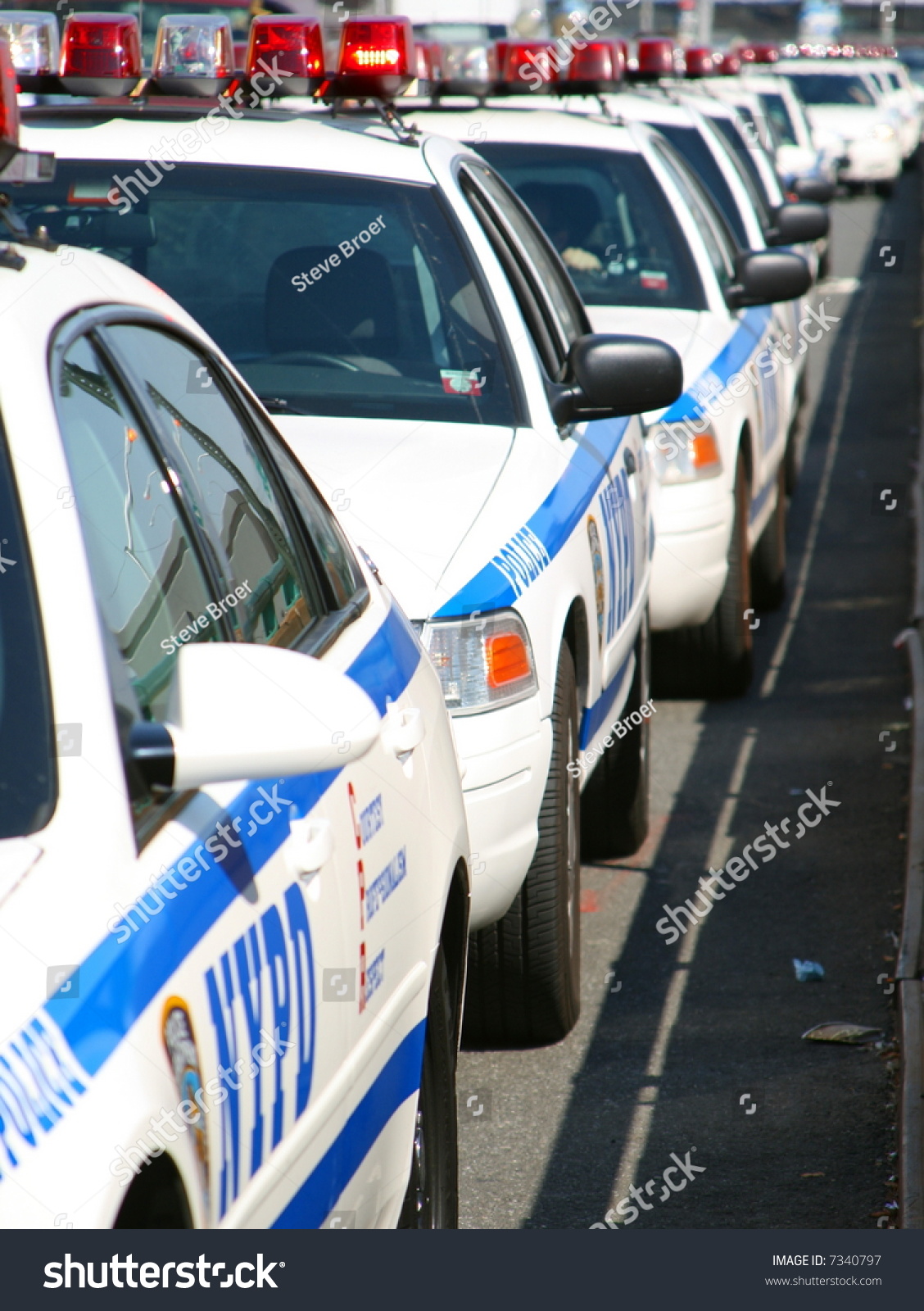 Nypd Police Stock Photo 7340797 : Shutterstock