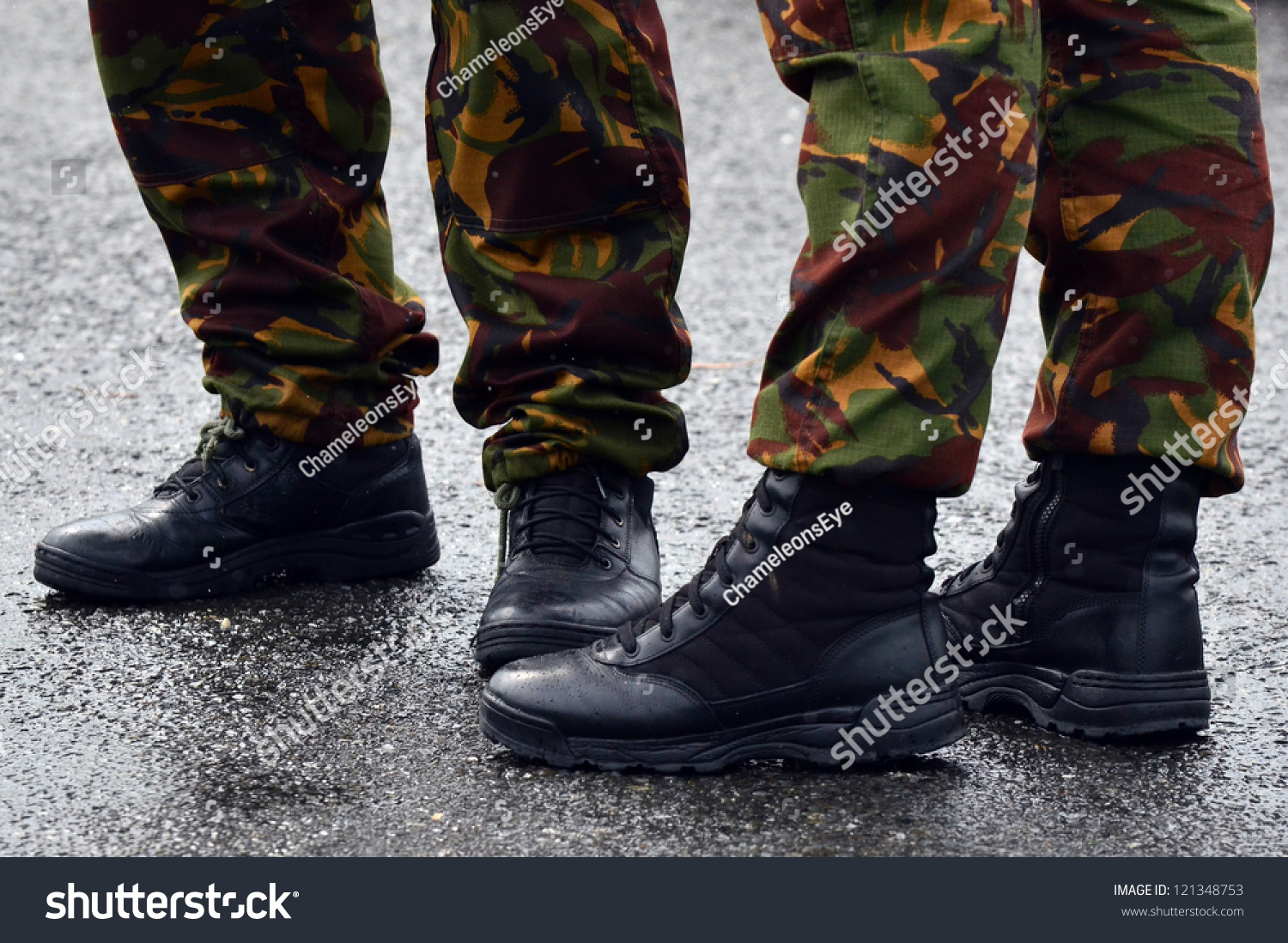 Nz Army Combat Uniform On Soldiers Stock Photo 121348753 - Shutterstock