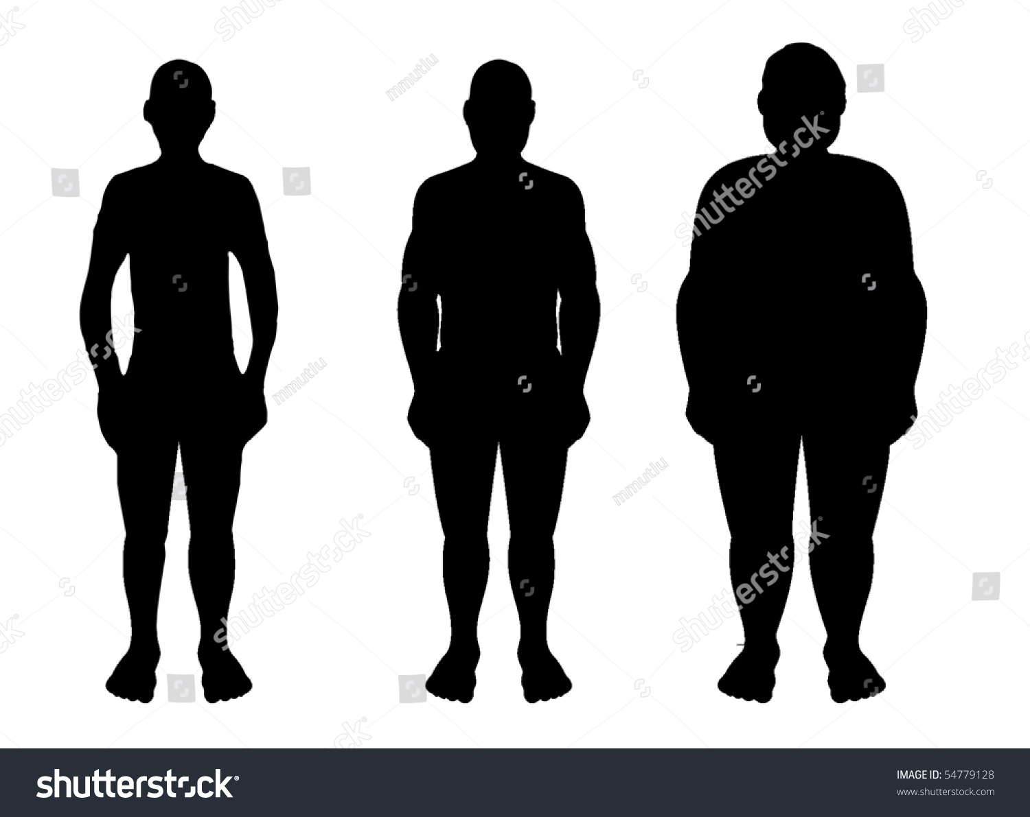 Obesity And Men Stock Photo 54779128 : Shutterstock