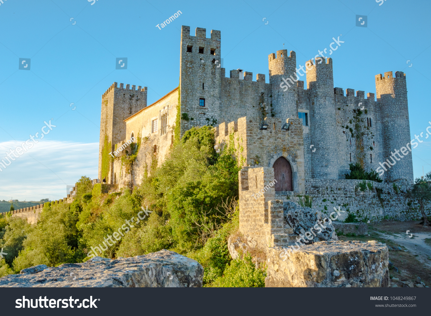 Obidos Portugal Castle Obidos Castelo De Stock Photo Edit Now