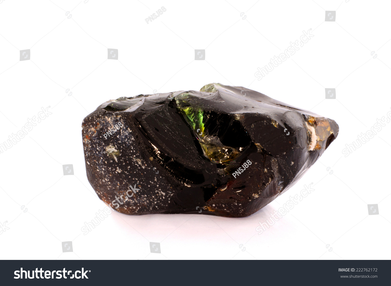 Obsidian Is A Naturally Occurring Volcanic Glass Formed As An Extrusive ...