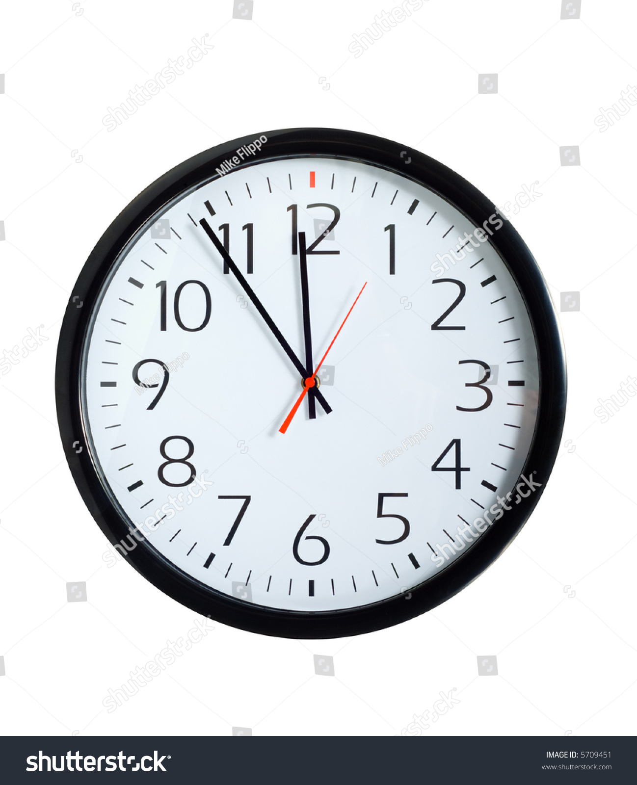 Office School Clock Face Reading About Stock Photo 5709451 - Shutterstock