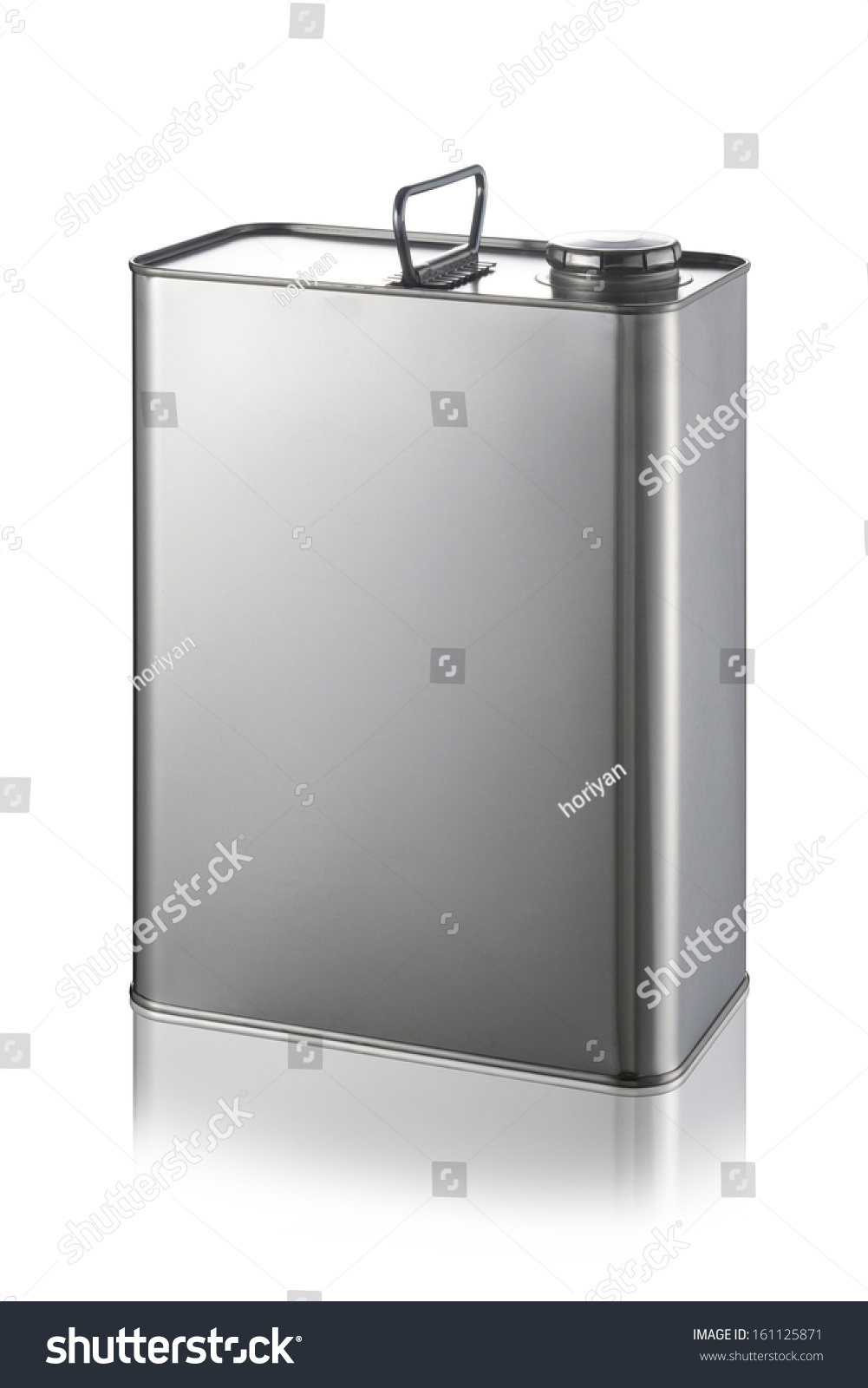 Oil Can Isolated On White Background Stock Photo 161125871 : Shutterstock