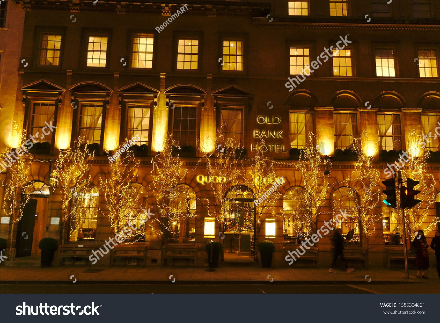 Old Bank Hotel High Street Oxford Stock Photo Edit Now 1585304821