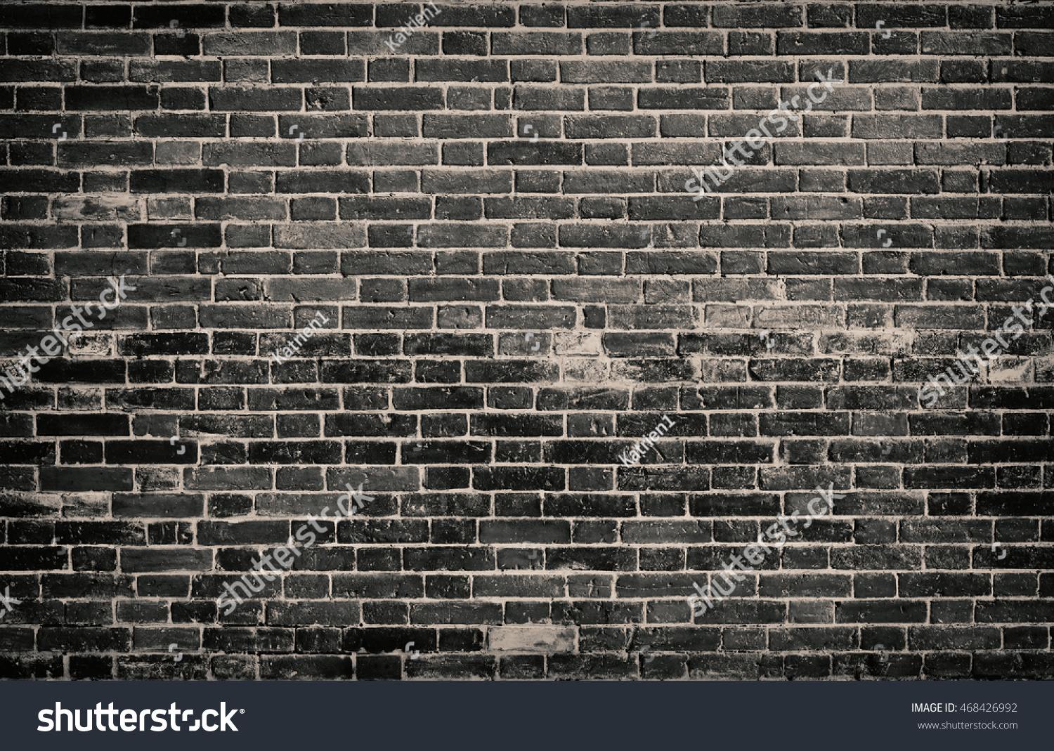 Old Black Brick Wall Background Stock Photo 468426992 - Shutterstock