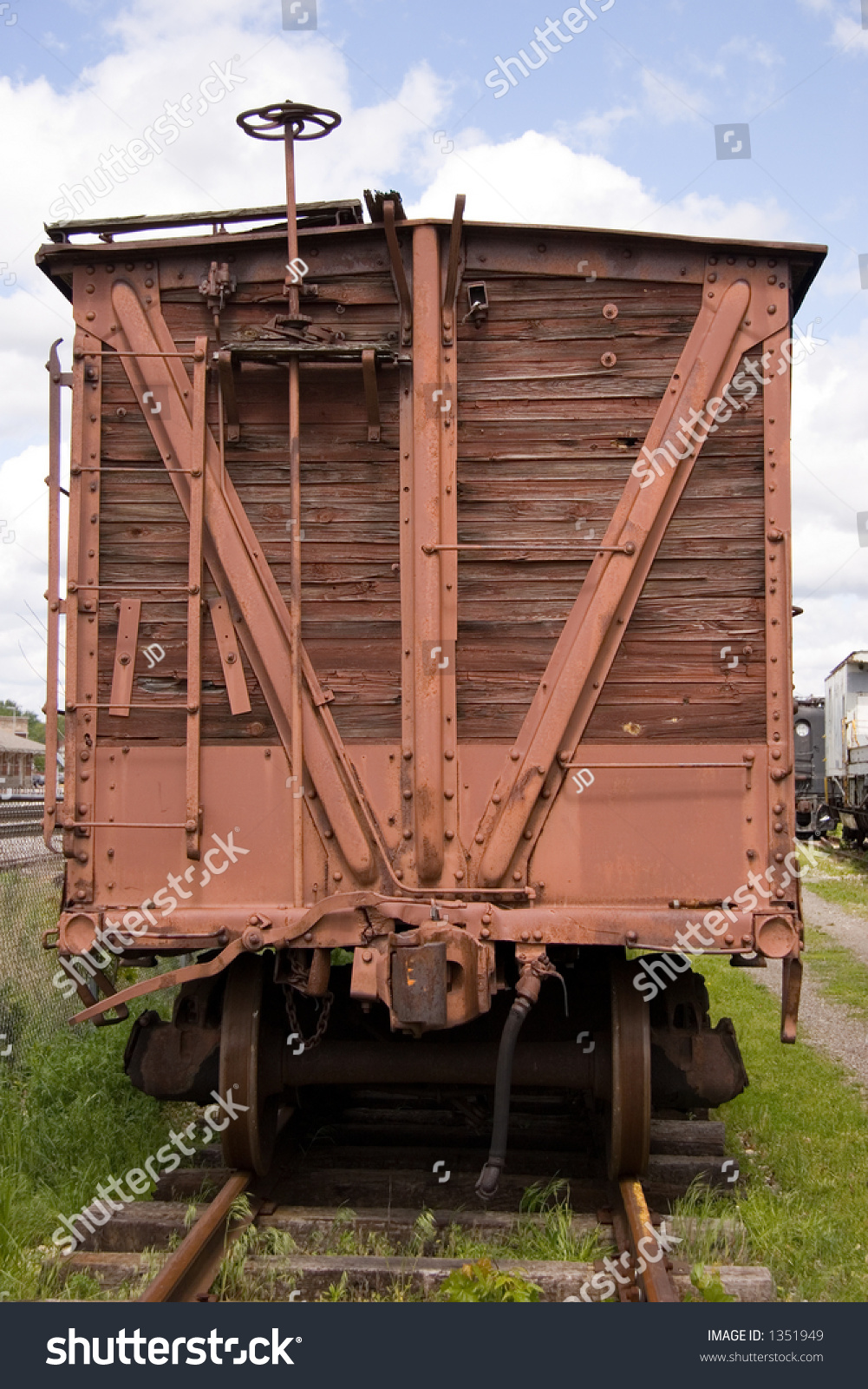 Old Boxcar Stock Photo 1351949 : Shutterstock