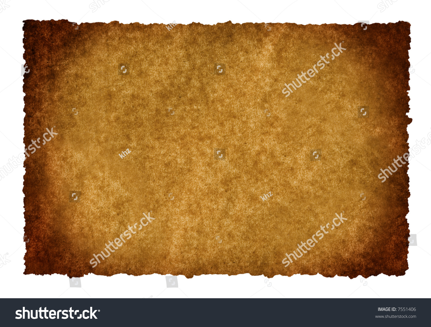 Old Burned Page Background For Your Messages And Designs Stock Photo ...