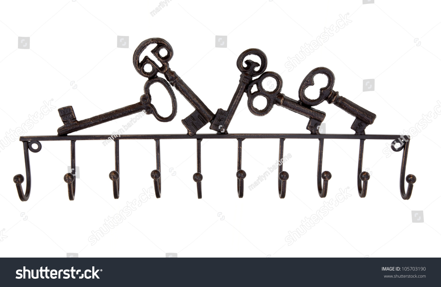 cast iron key holder