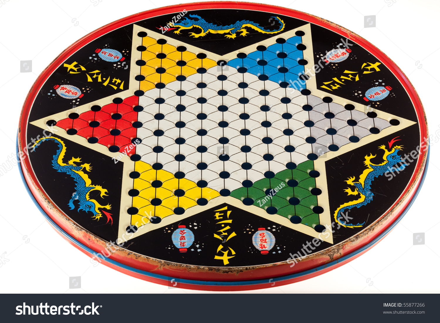 old chinese checkers board