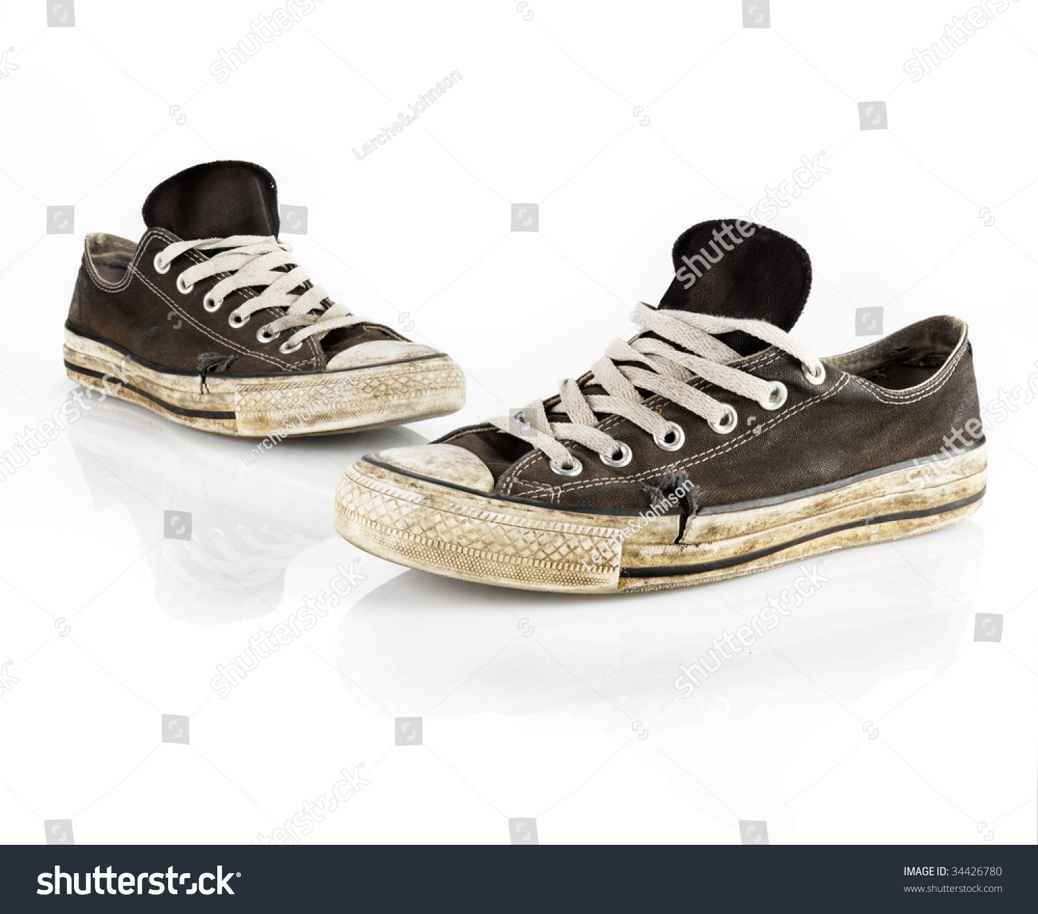 Old Dirty Sneakers Stock Photo 34426780 : Shutterstock