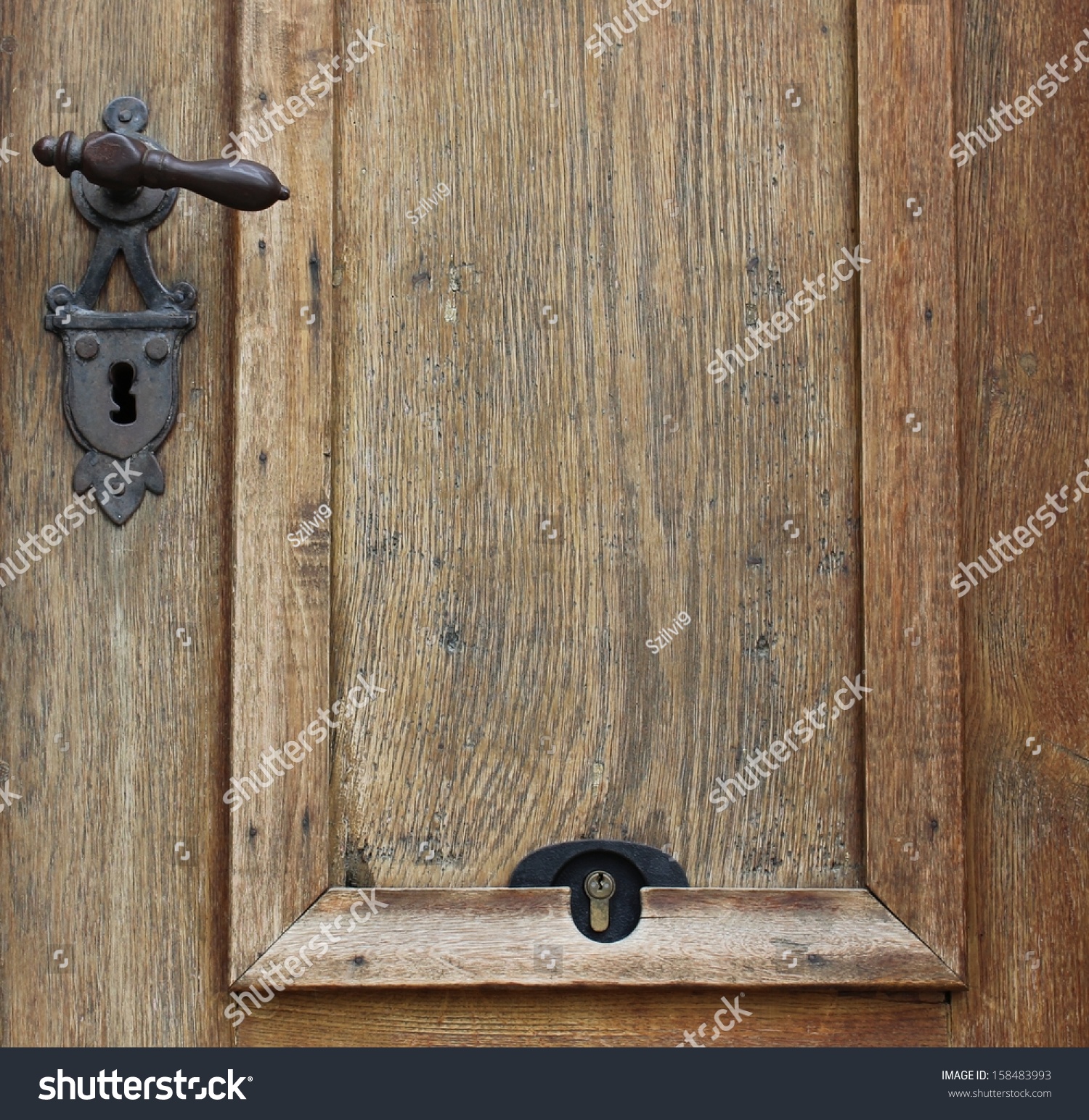 Old Door Stock Photo 158483993 : Shutterstock