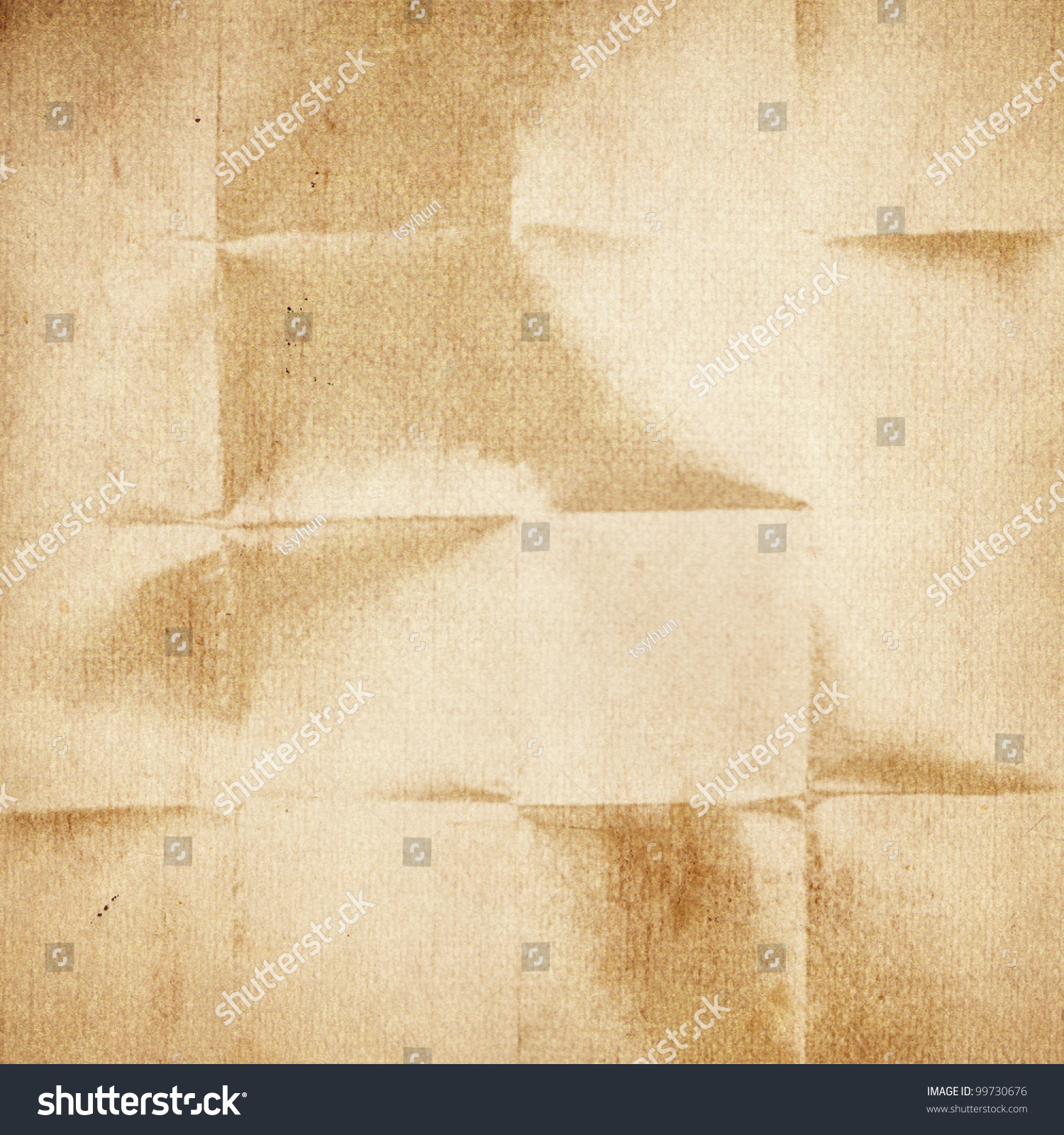 Old Folded Paper Texture Stock Photo 99730676 : Shutterstock