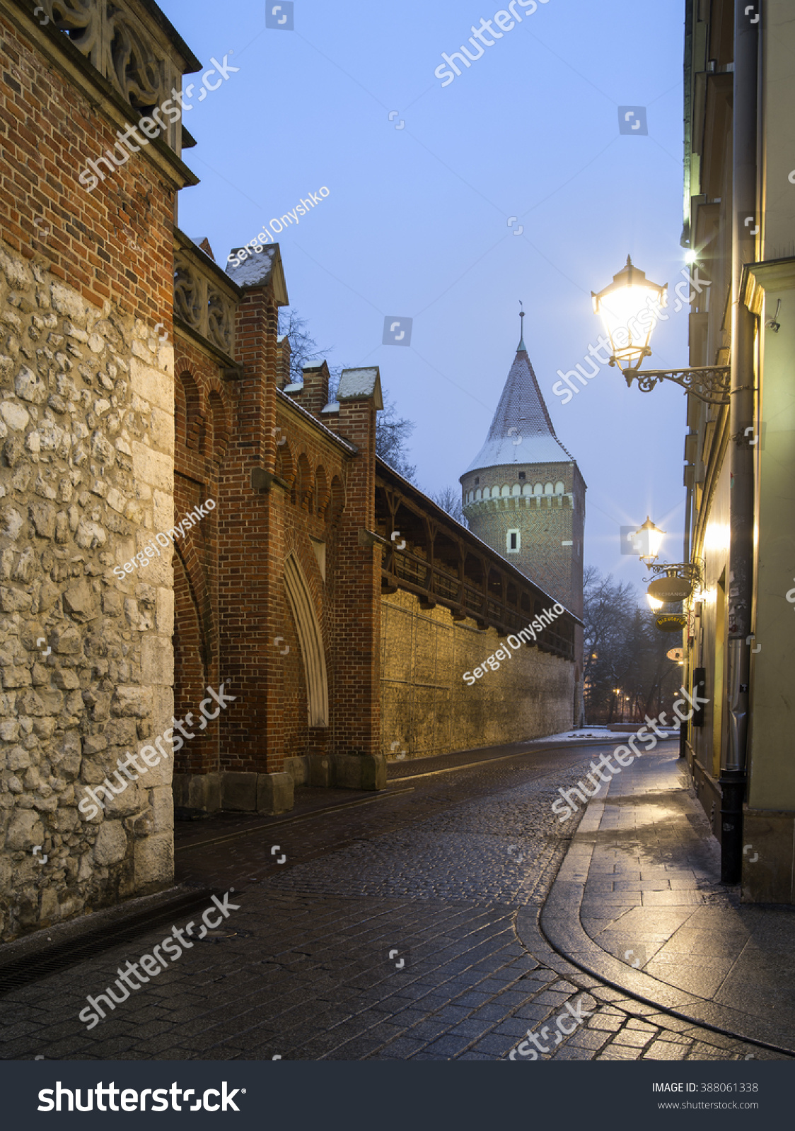 Old Fort Morning Time Krakow Poland Stock Photo Edit Now 388061338