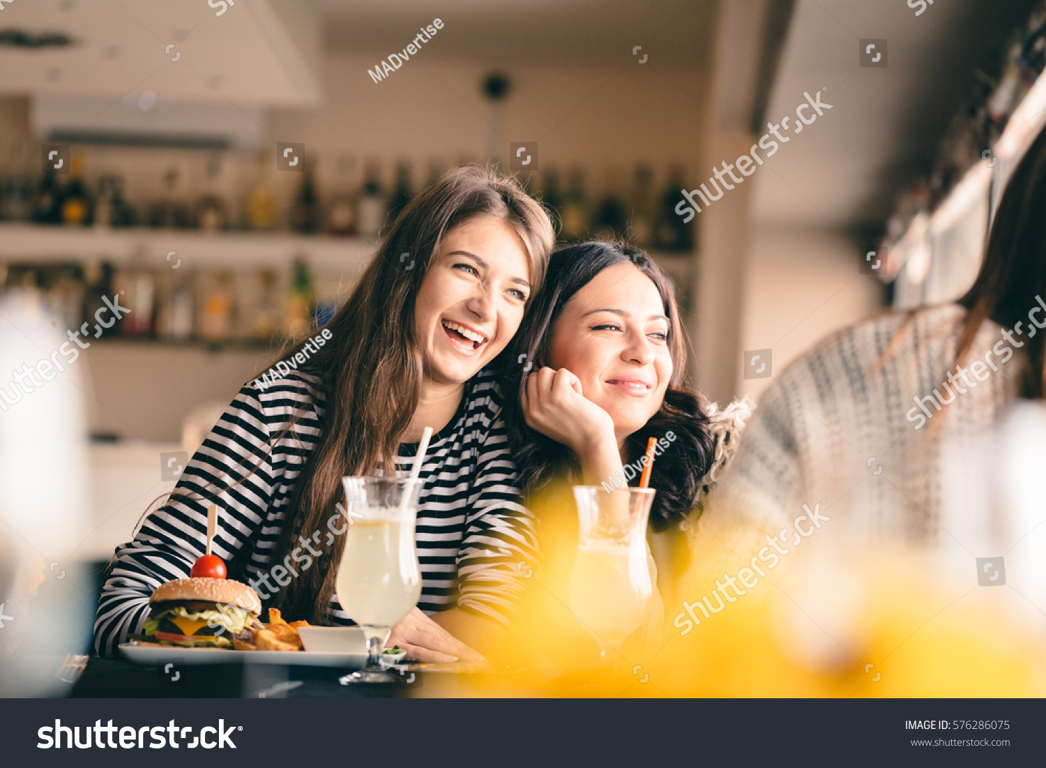 Old Friends Meeting After Long Time Stock Photo 576286075 ...