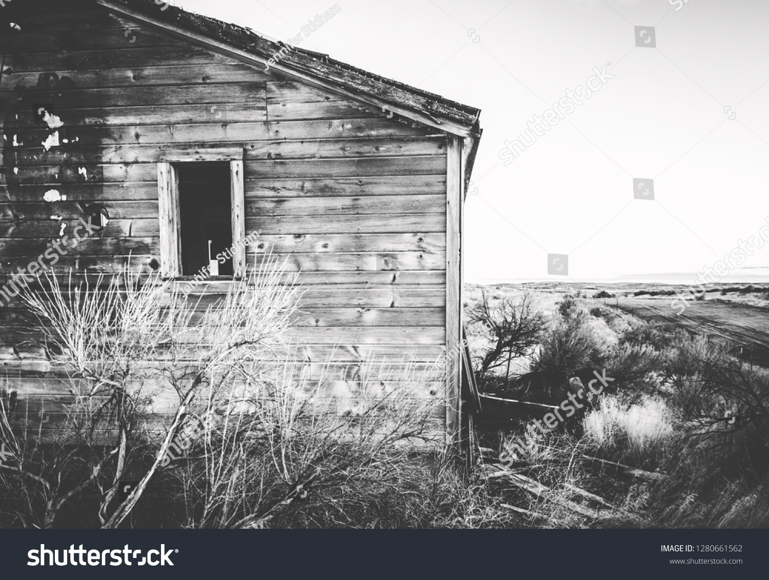 Old Idaho Barn Stock Photo Edit Now 1280661562