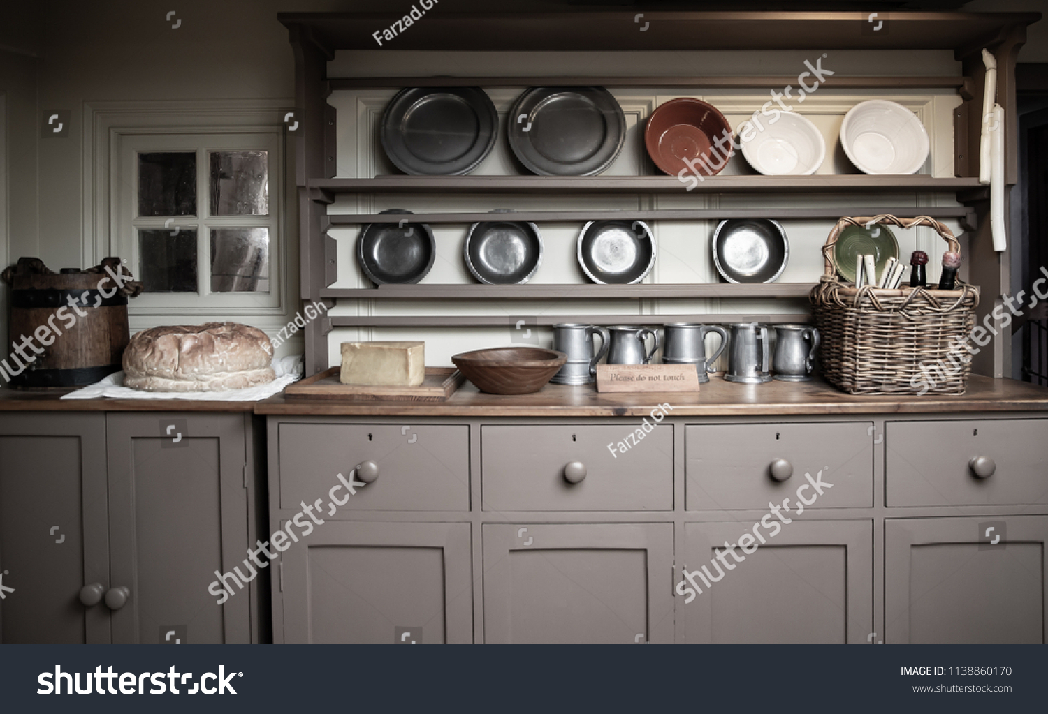 old kitchen set