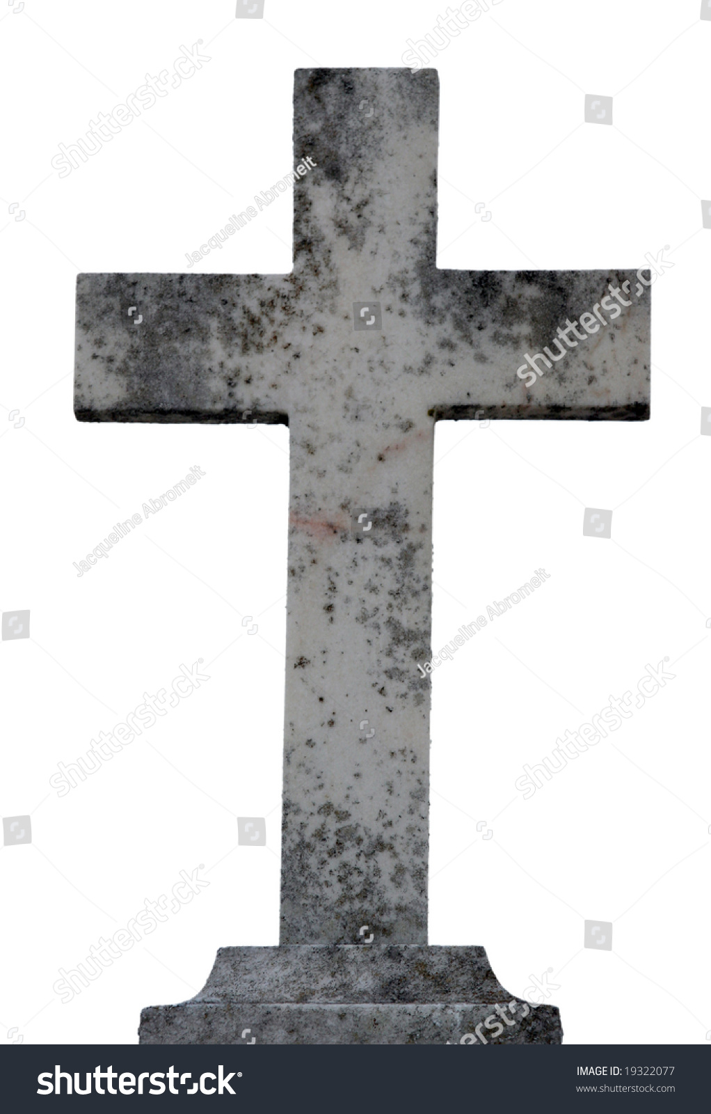 Old Marble Cross Stock Photo 19322077 - Shutterstock