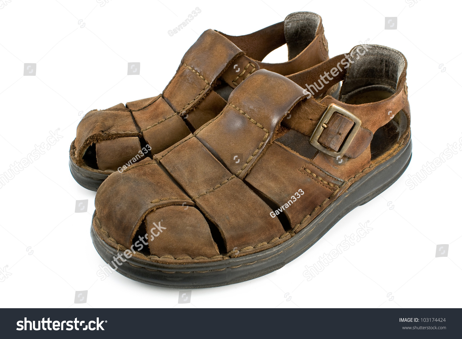 old man sandals