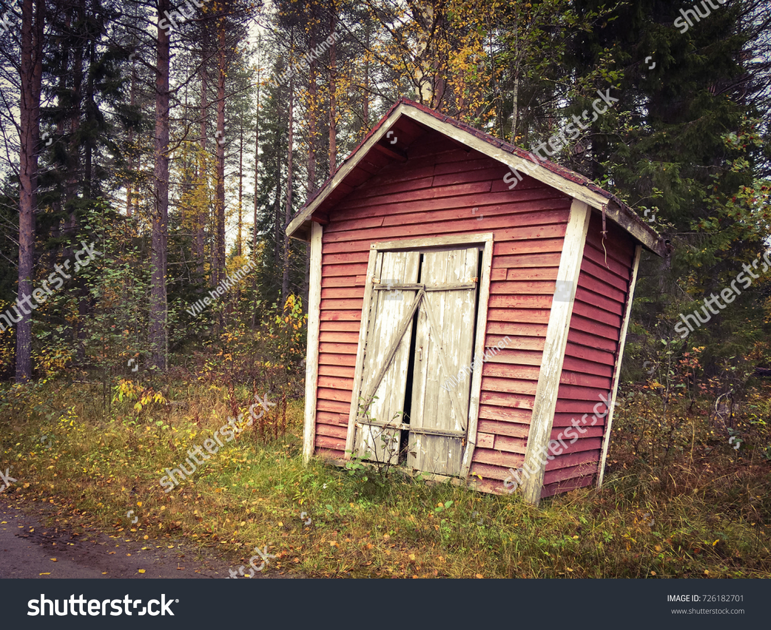 Old Milk Storage Building Finland Stock Photo Edit Now 726182701