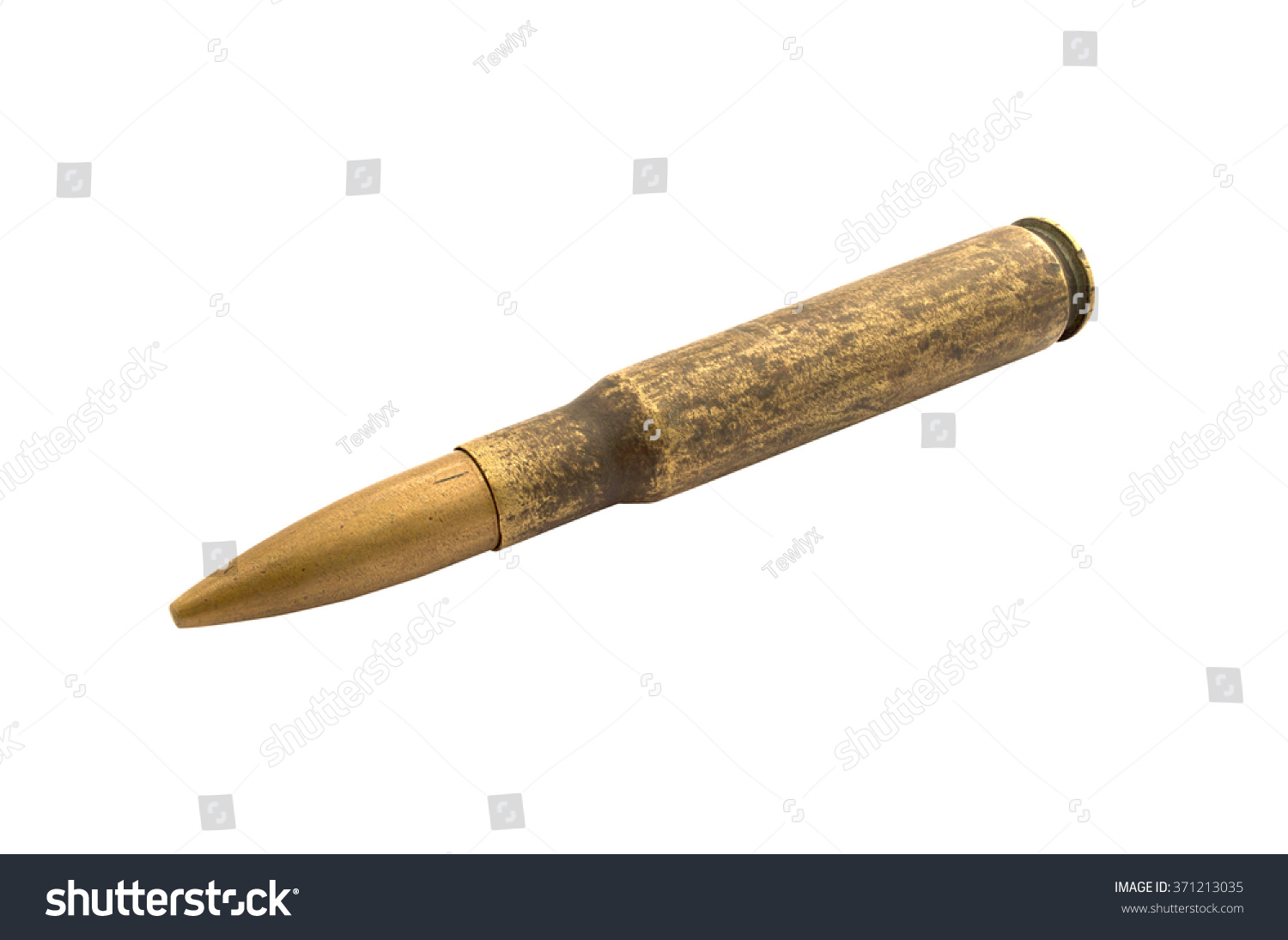 Old Nato 50 Bmg Caliber Round Stock Photo Edit Now