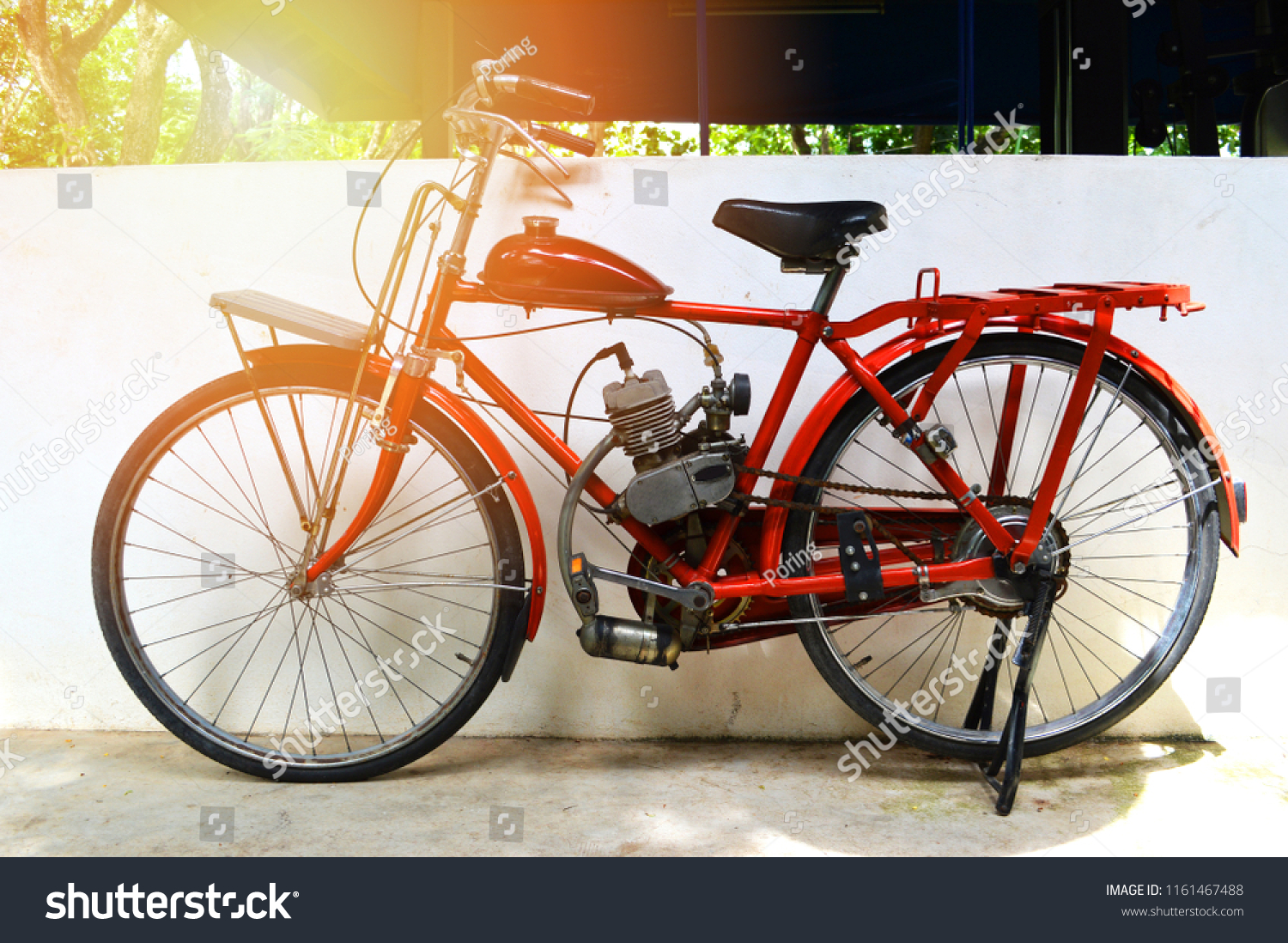 vintage bicycle engine